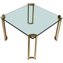 Coffee Table in Bronze and Glass