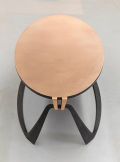 Table basse en bronze « Link »