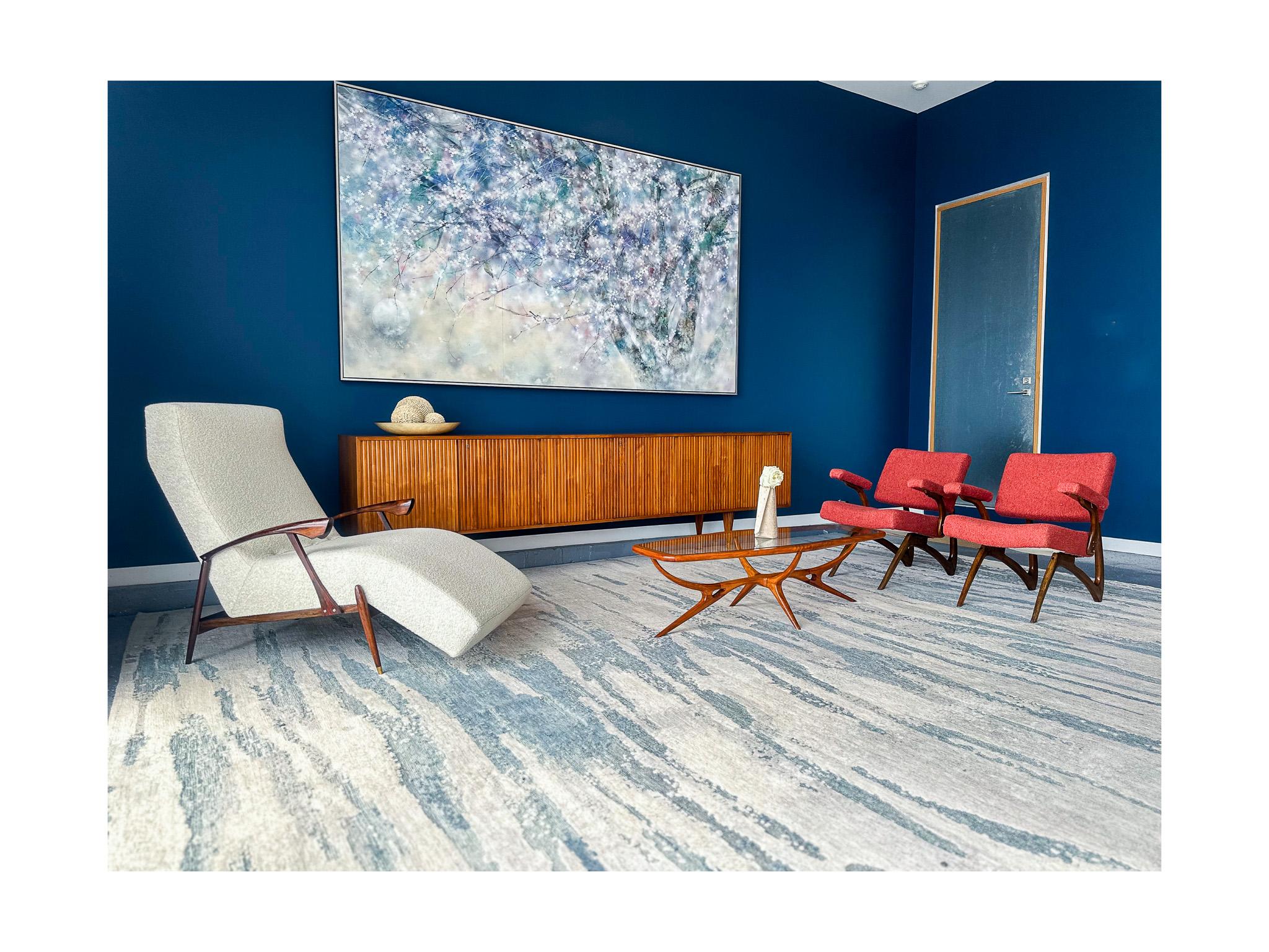 Tavolino in legno e vetro di Caviuna, Giuseppe Scapinelli, 1950 - Lotto 655 in vendita 9