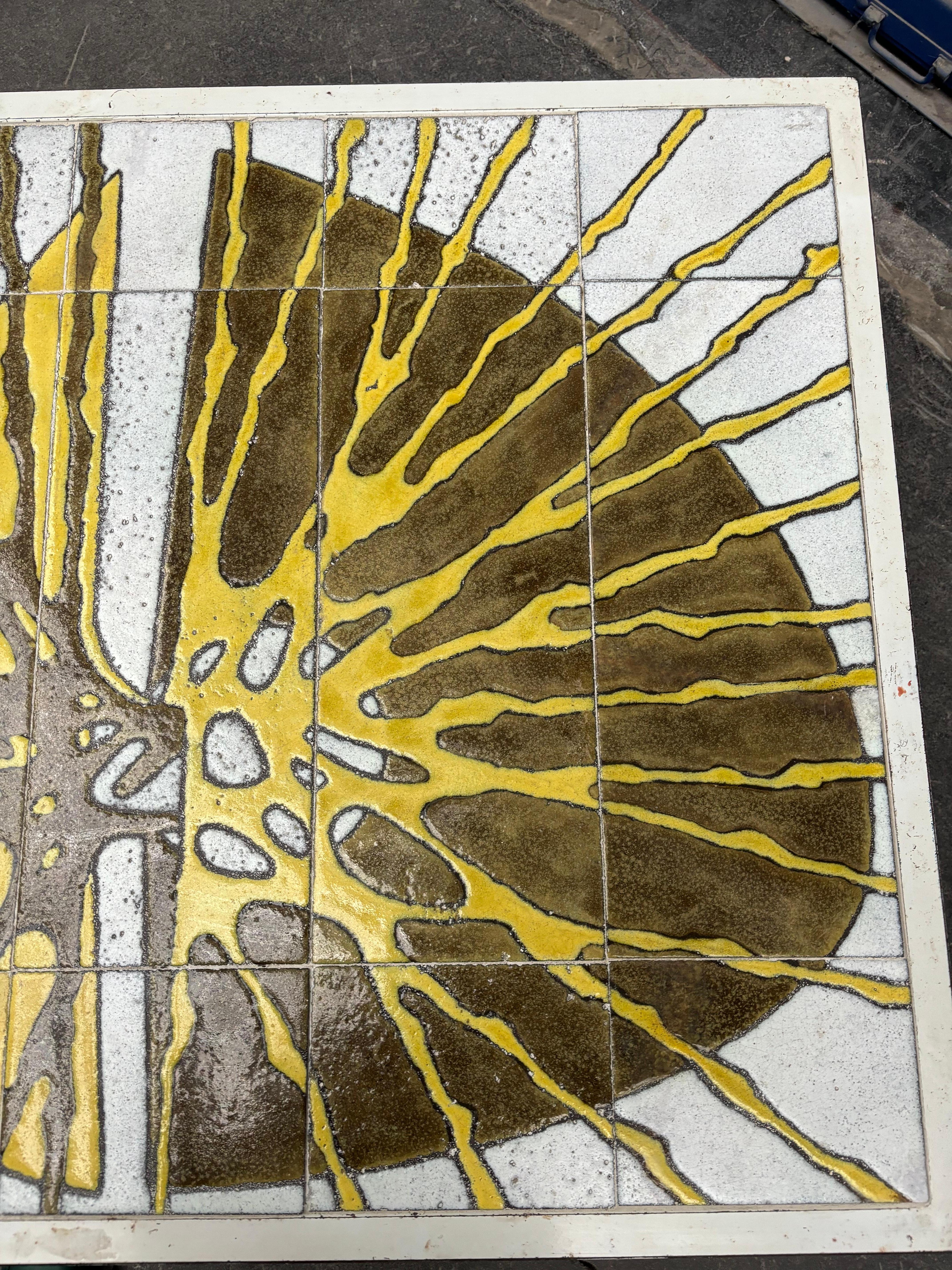 Tavolino in ceramica di Paul Corriger in vendita 7