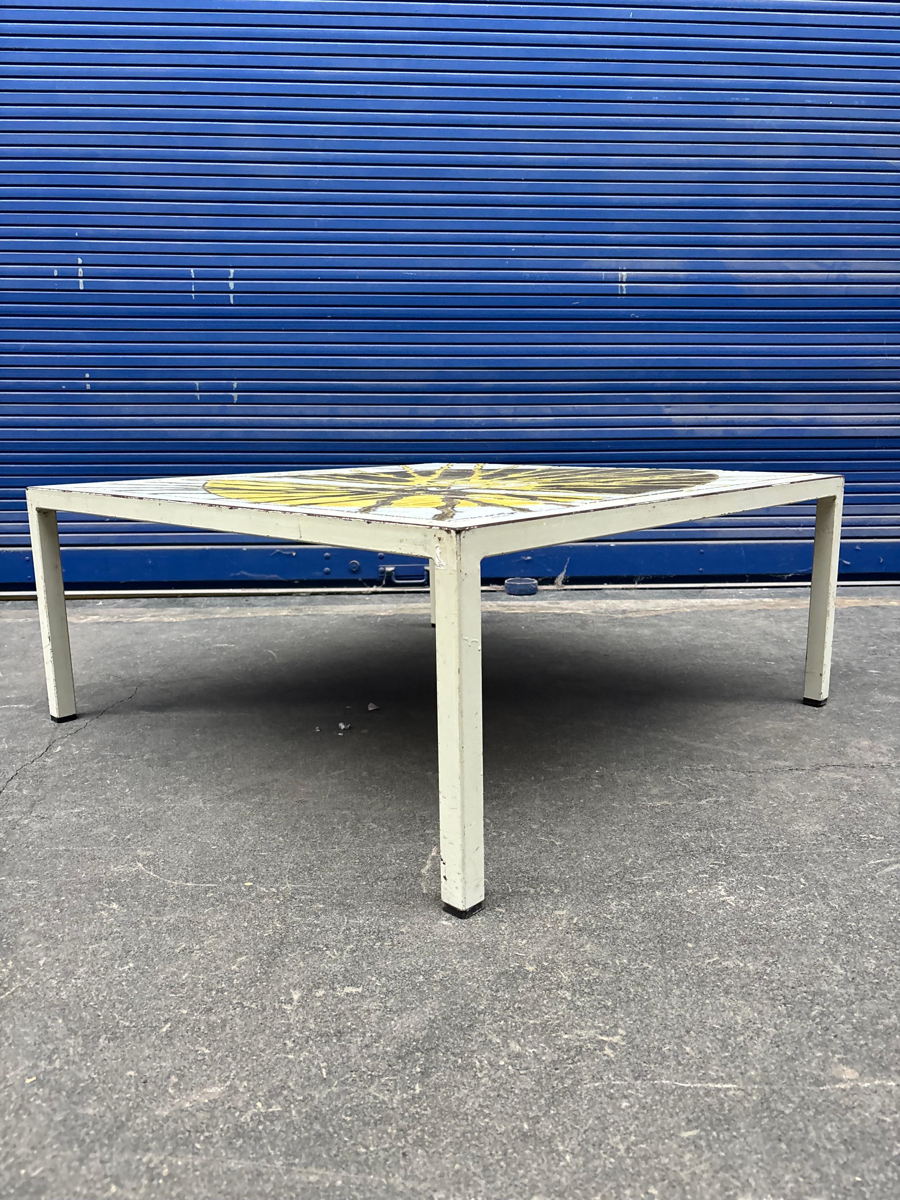 Tavolino in ceramica di Paul Corriger in vendita 9