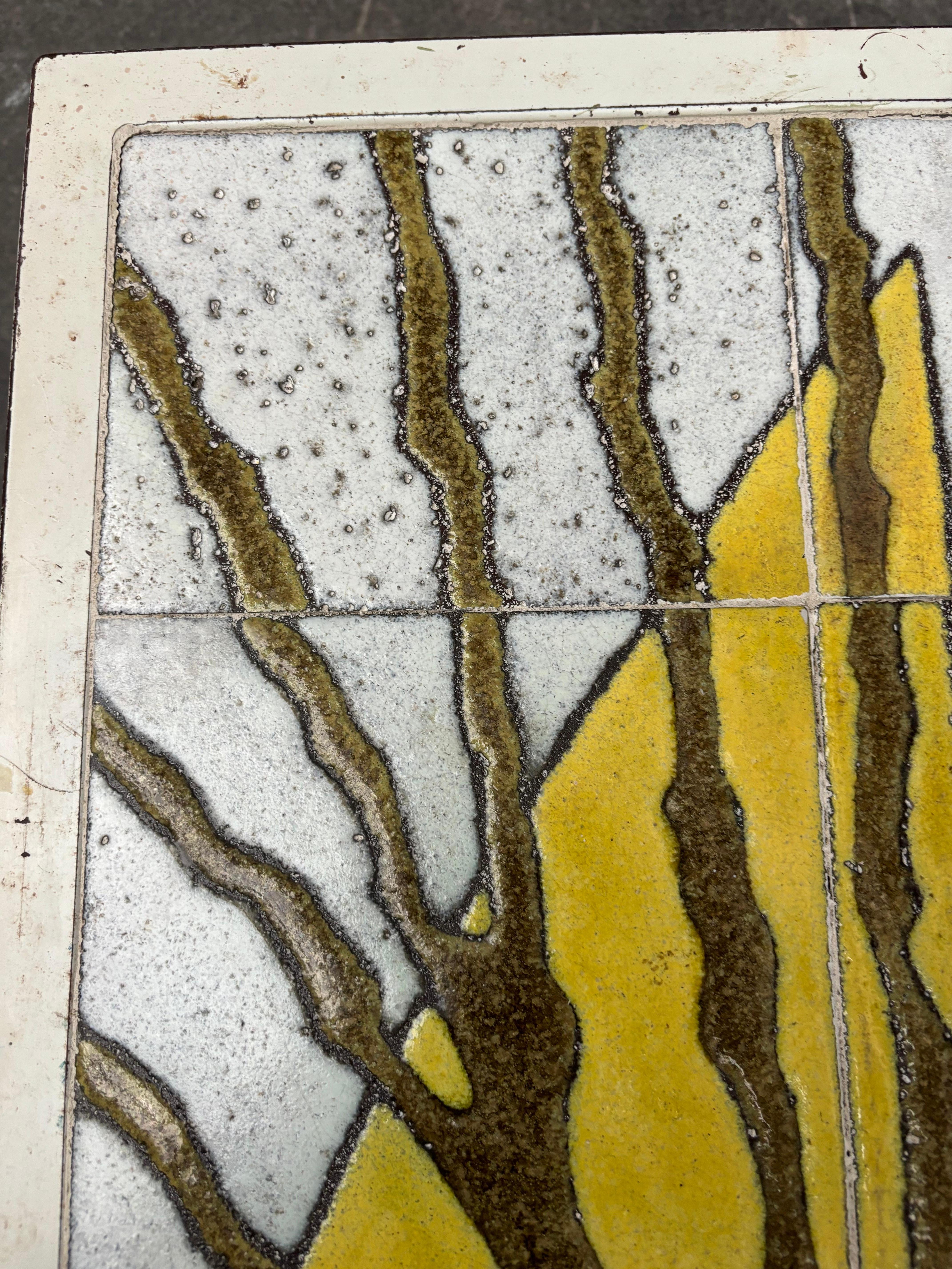 Tavolino in ceramica di Paul Corriger in vendita 13