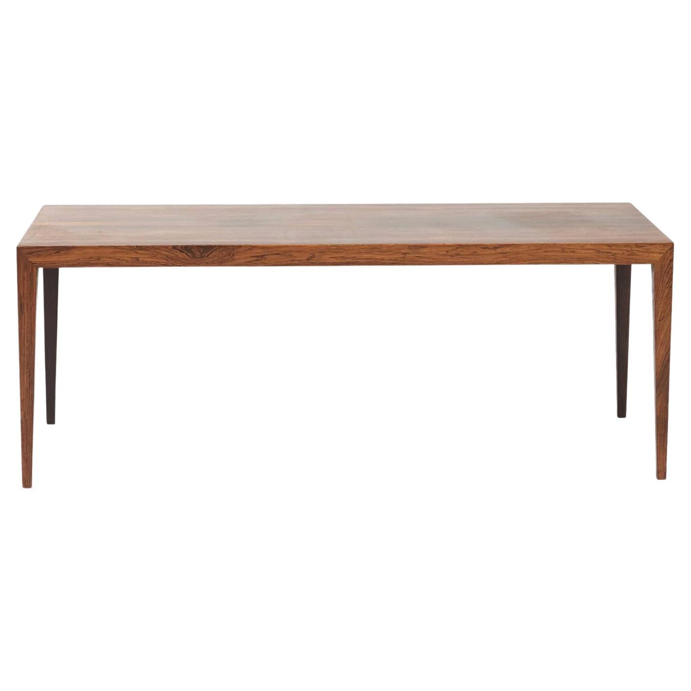 Coffee Table in Chechen by Severin Hansen for Haslev Mobelsnedkeri For Sale