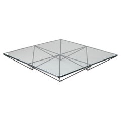 Coffee table in glass Alanda by Paolo Piva