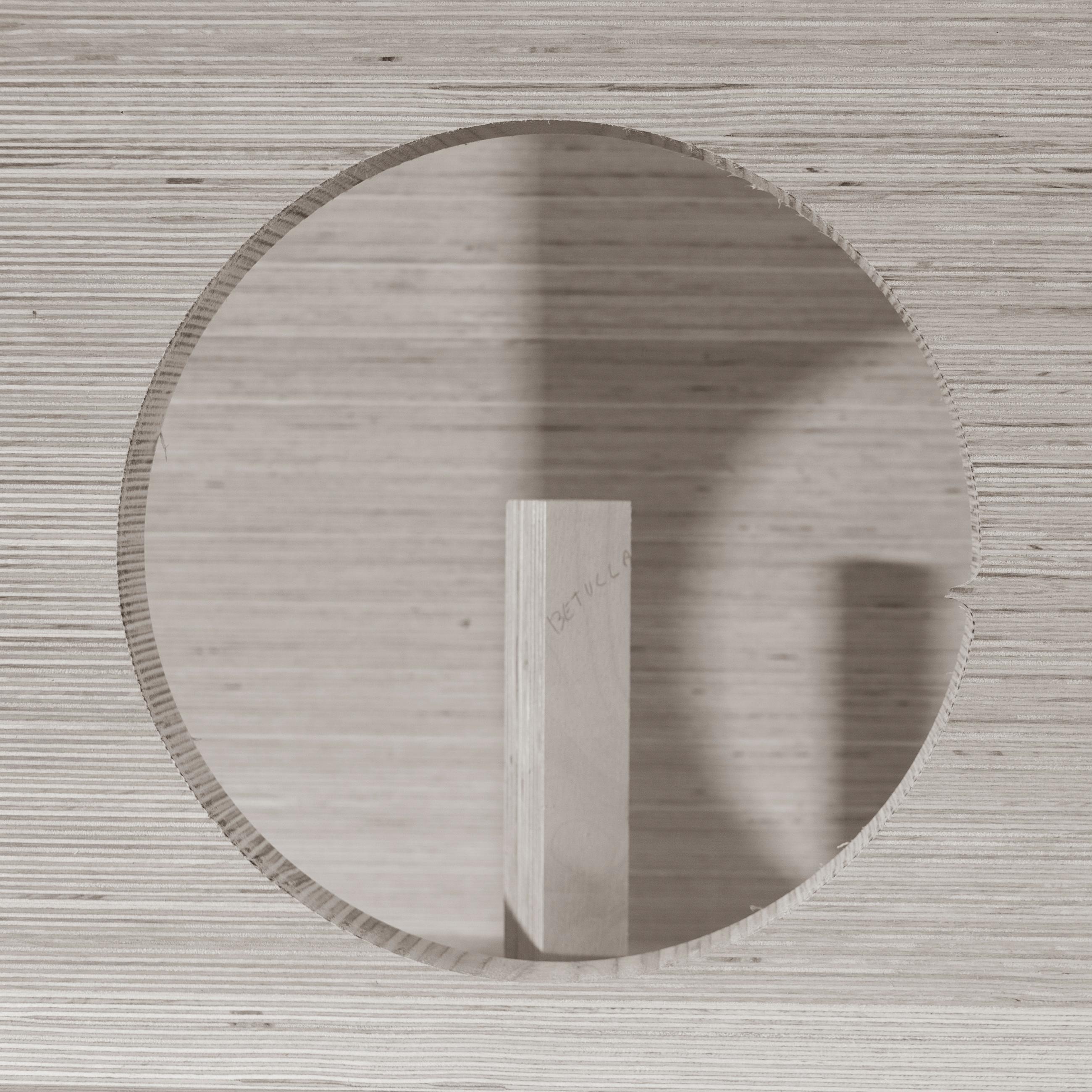 Mesa de centro de madera de abedul estratificada a mano - Colección Otto *** EN STOCK *** en venta 6