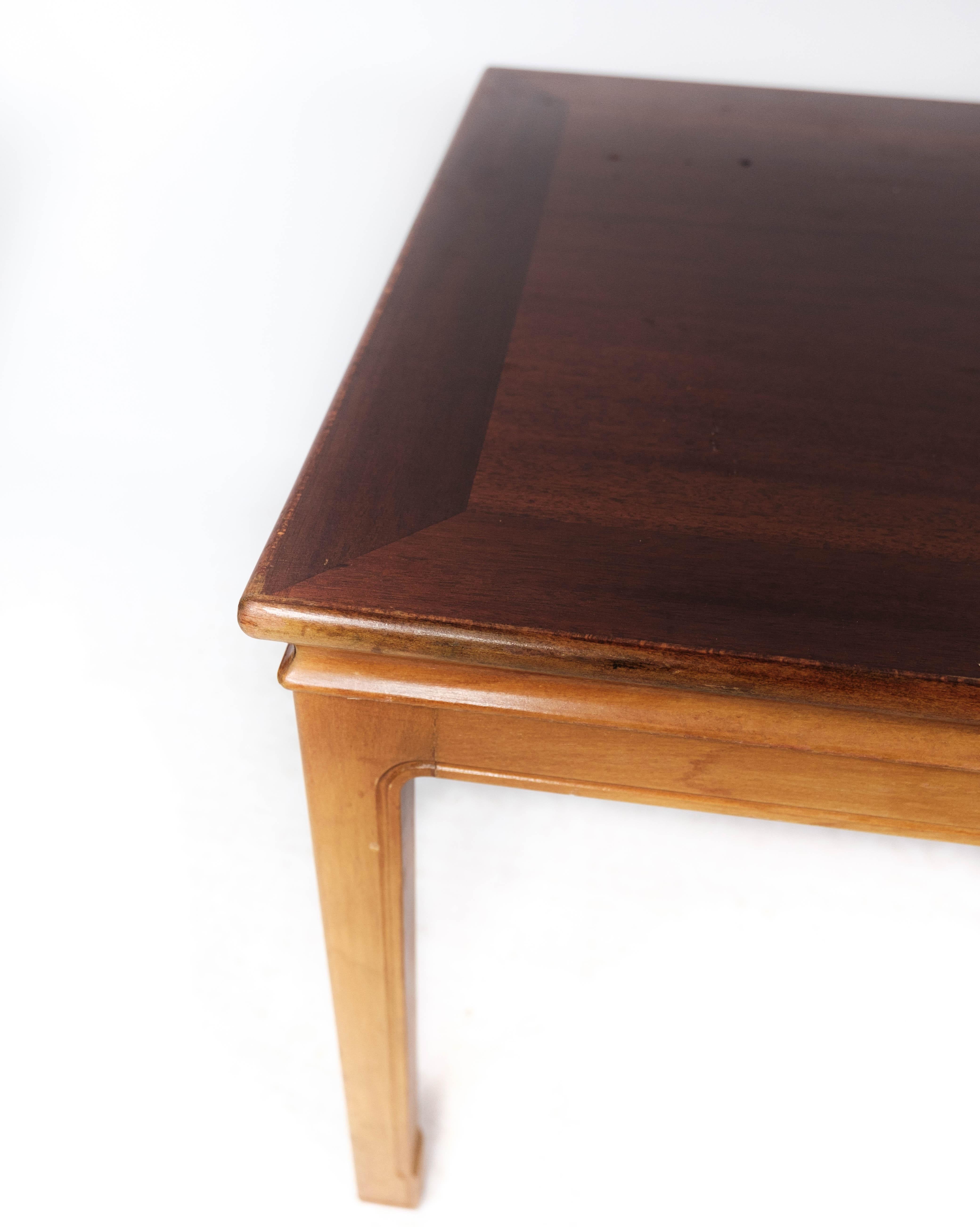 Mid-20th Century Coffee Table Made In Light Mahogany From 1960s For Sale