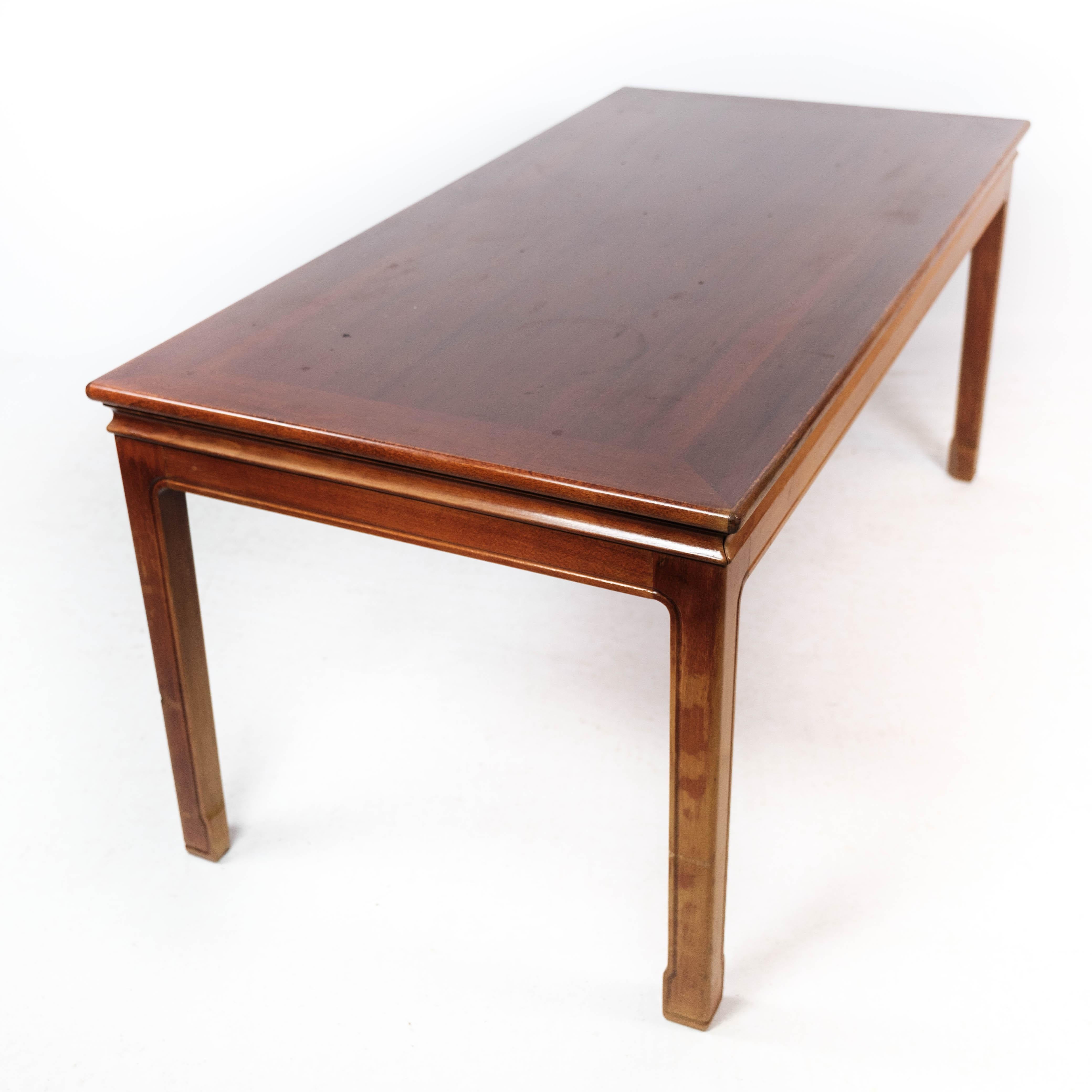 Coffee Table Made In Light Mahogany From 1960s For Sale 2