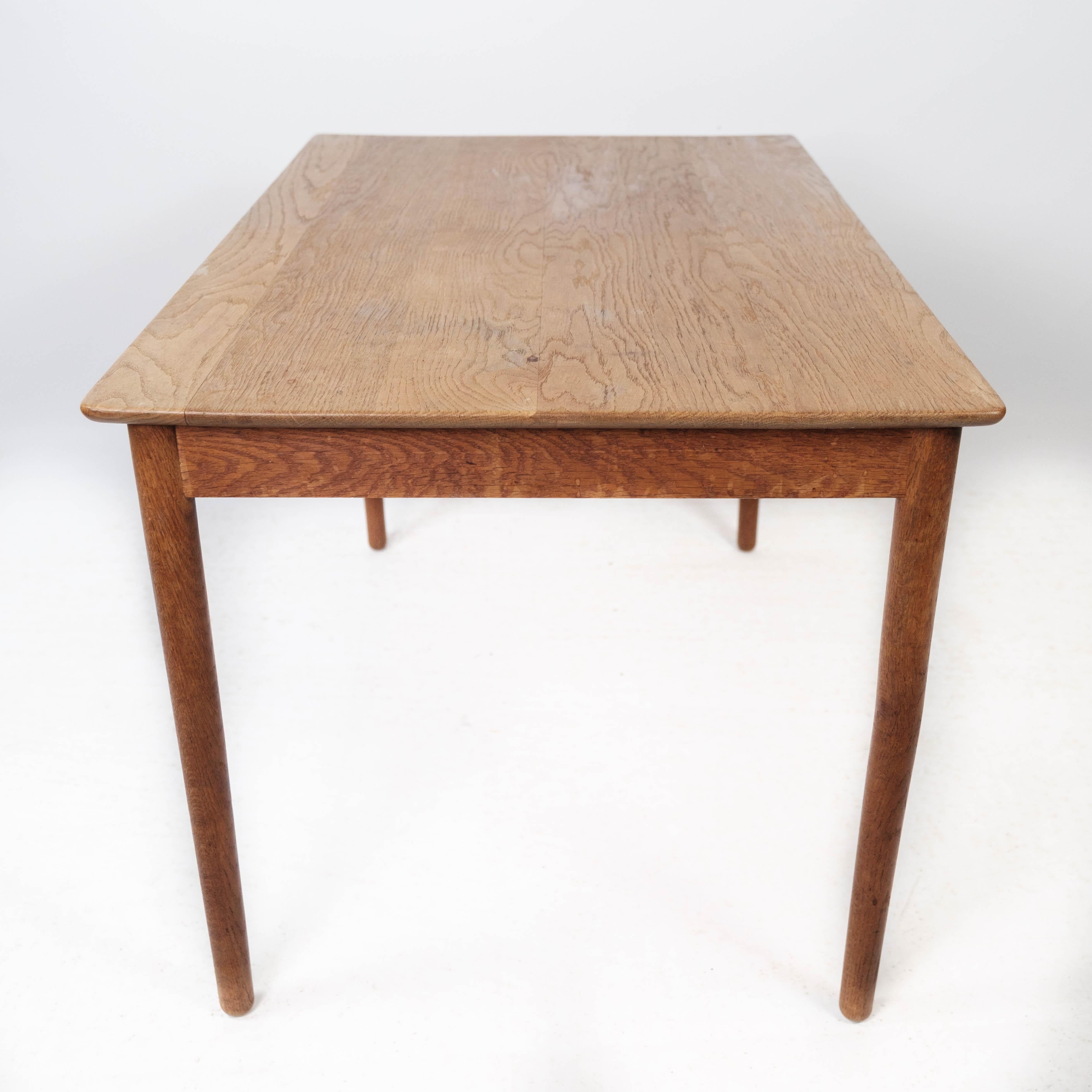 Coffee Table in Light Oak Designed by Børge Mogensen in the 1960s 4