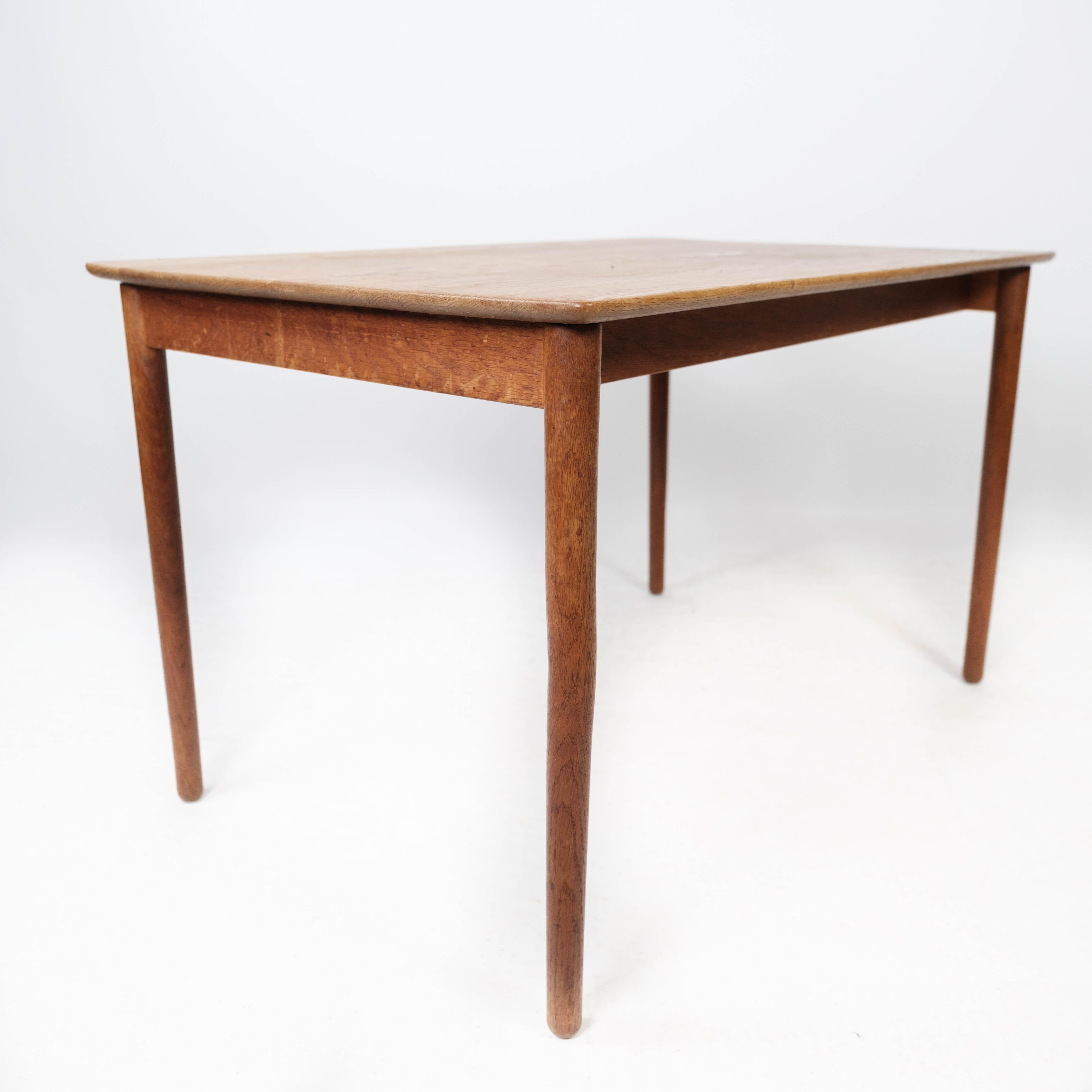 Mid-20th Century Coffee Table in Light Oak Designed by Børge Mogensen in the 1960s
