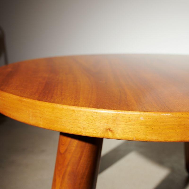 Coffee Table in Nutwood and Stained Elm by Otto Faerge In Good Condition For Sale In Berlin, BE