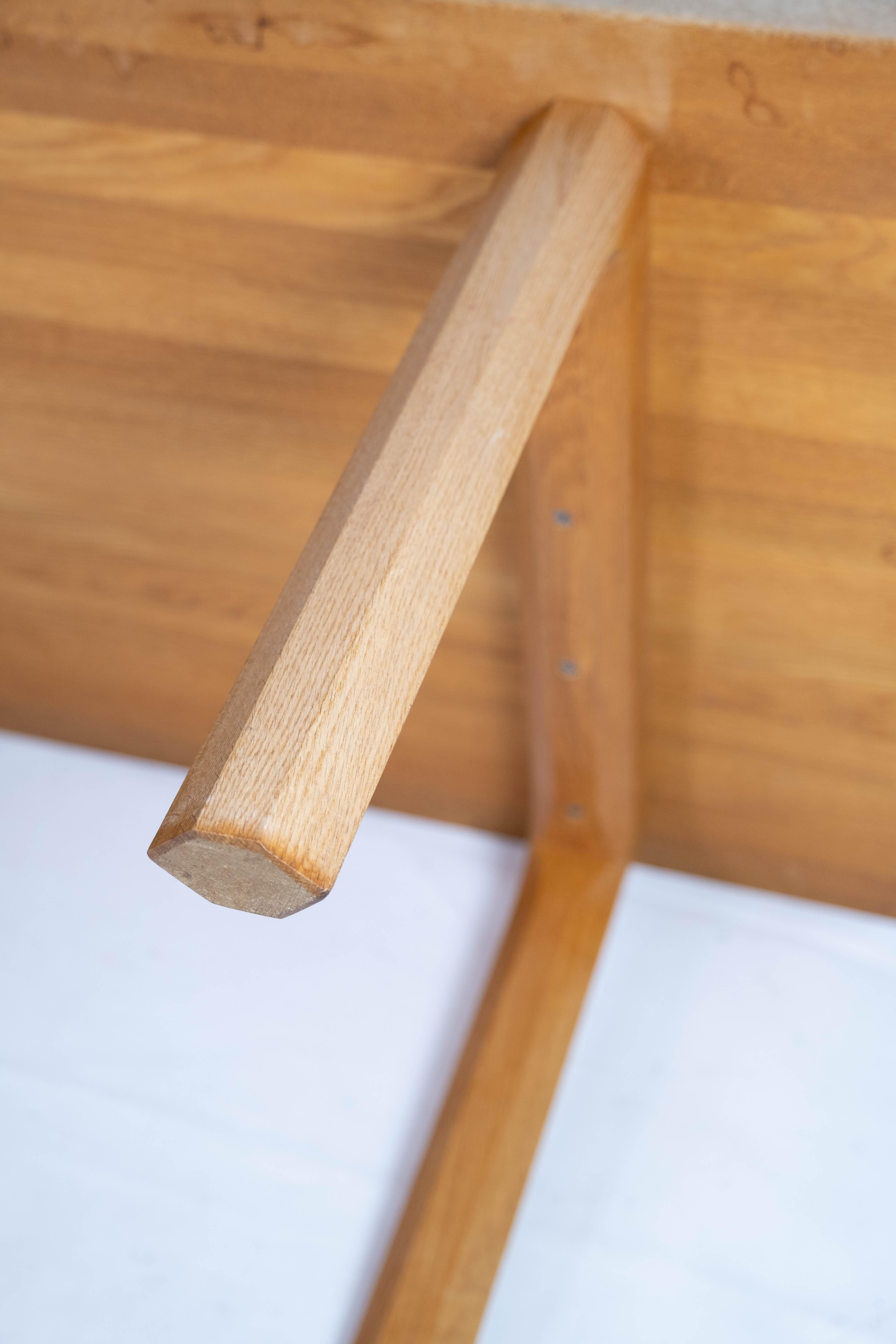 Coffee Table Made In Oak, Danish Design From 1960s For Sale 9