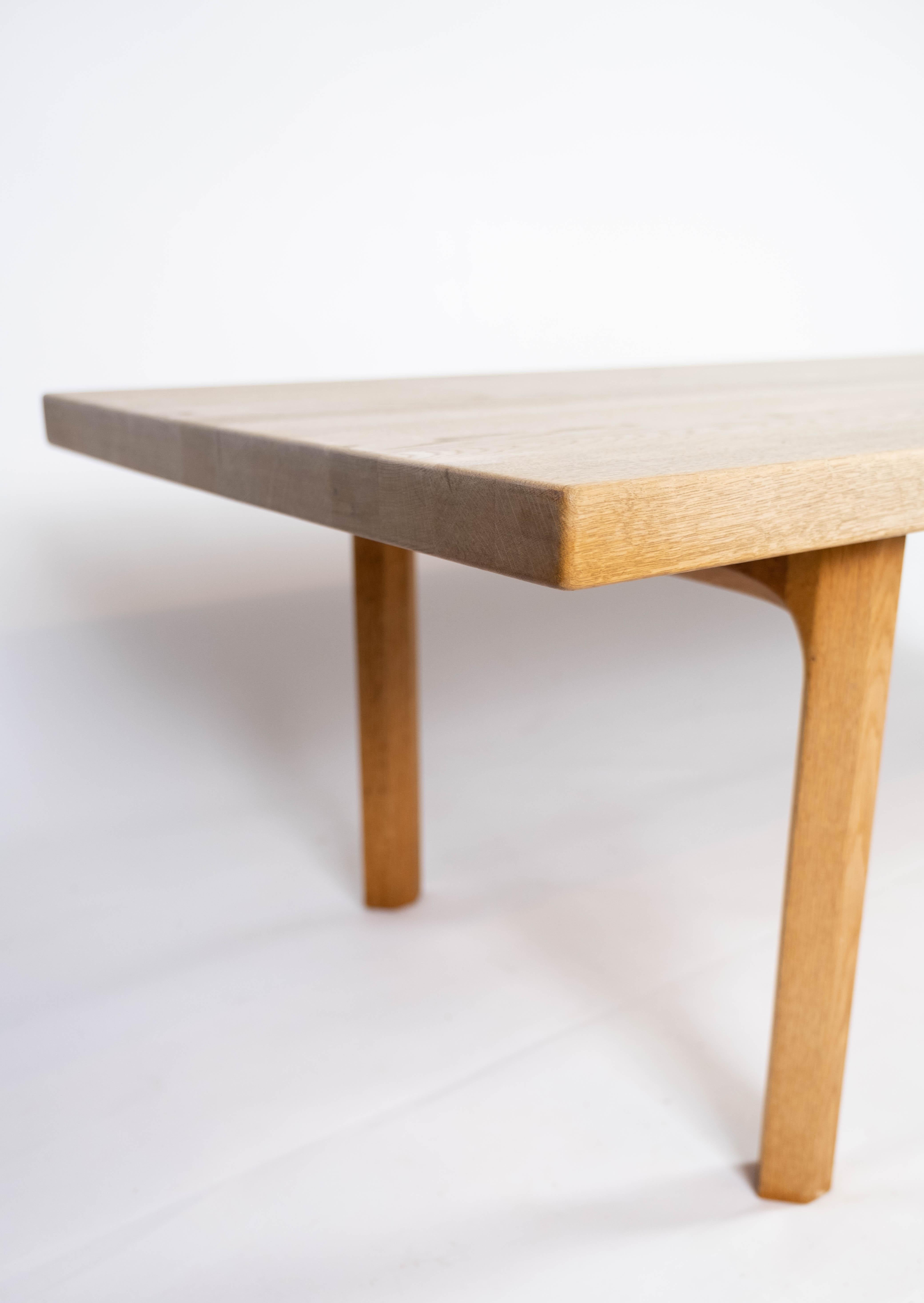 Coffee Table Made In Oak, Danish Design From 1960s For Sale 3