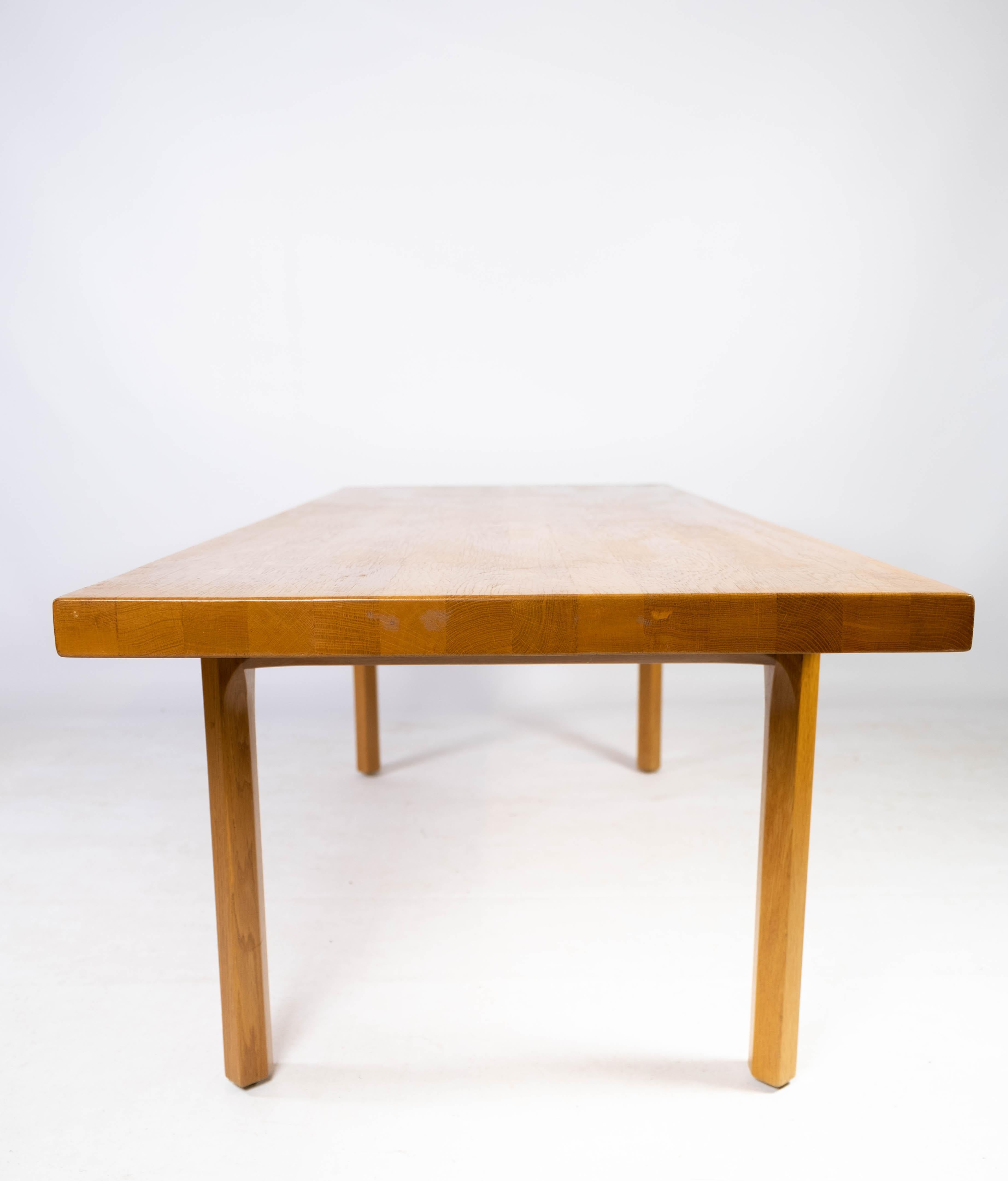 Table basse en Oak, design danois des années 60 en vente 2