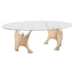 Coffee Table in Reconstitued Stone, 1970
s