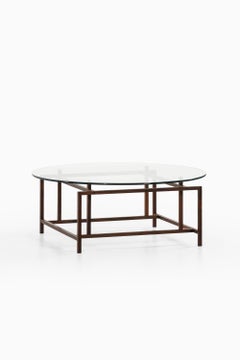 Coffee Table in Rosewood and Glass by Henning Nørgaard, 1960's
