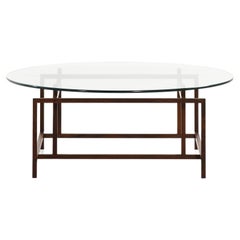 Couchtisch aus Palisanderholz und Glas von Henning Nørgaard, 1960er Jahre