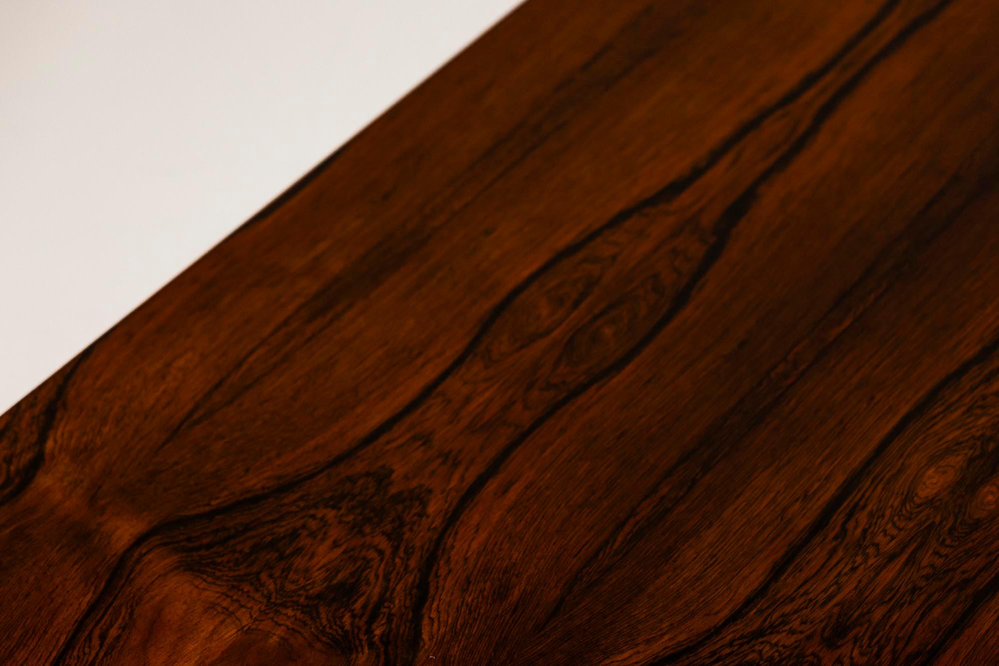Coffee table in rosewood by Gianfranco Frattini for Bernini, Italy 1960s 1