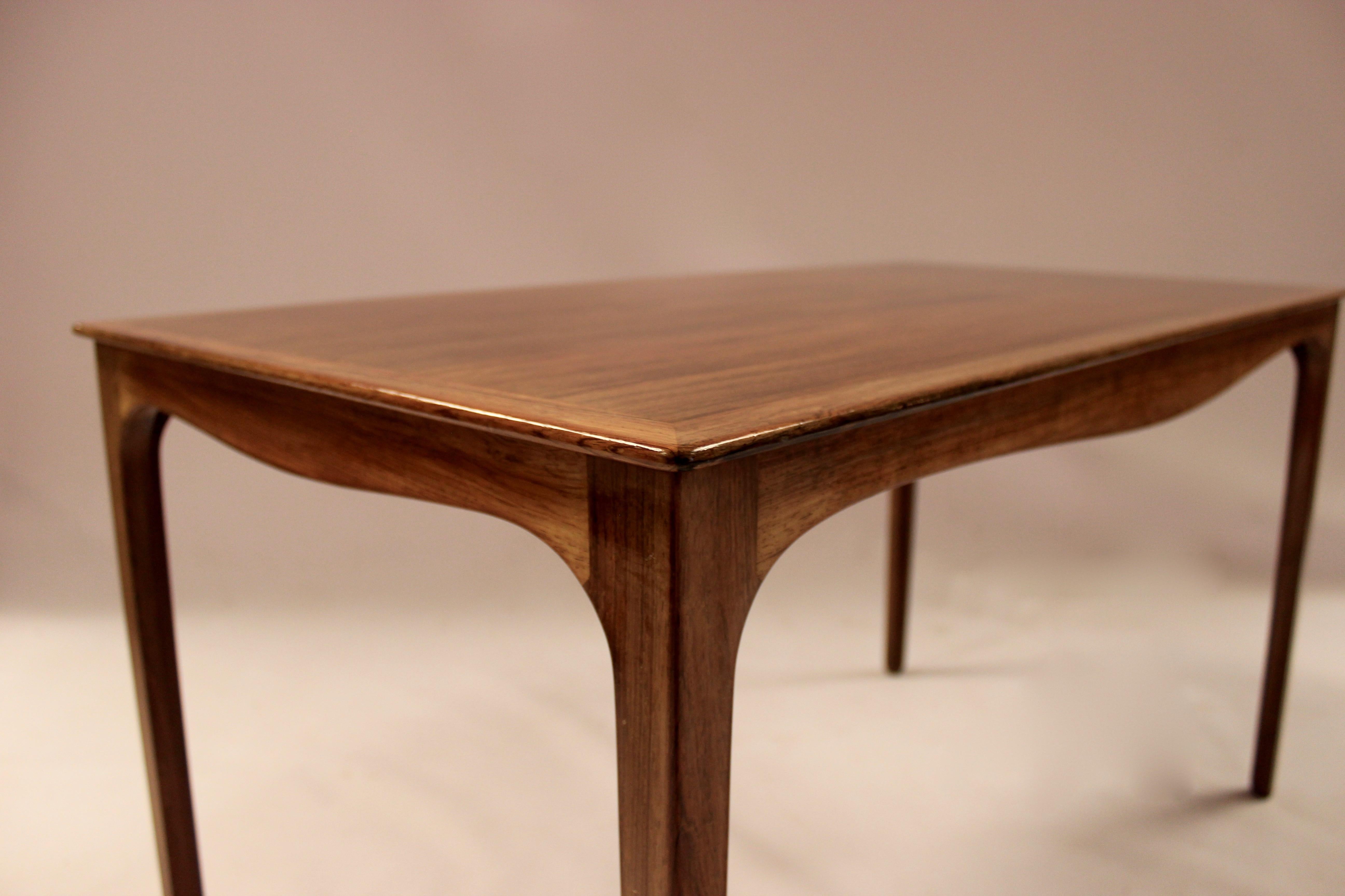 Coffee Table in Rosewood by Ole Wanscher and A. J. Iversen, 1960s 1