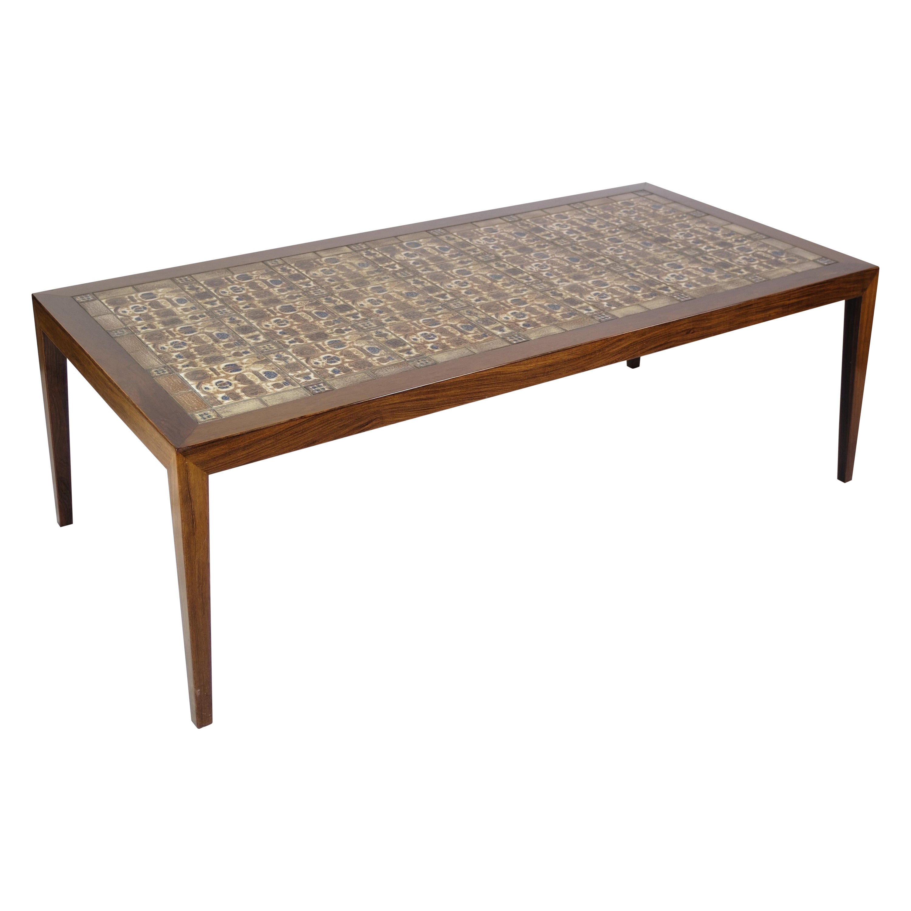 Couchtisch aus Palisanderholz von Severin Hansen & Haslev Mobelfabrik, 1960