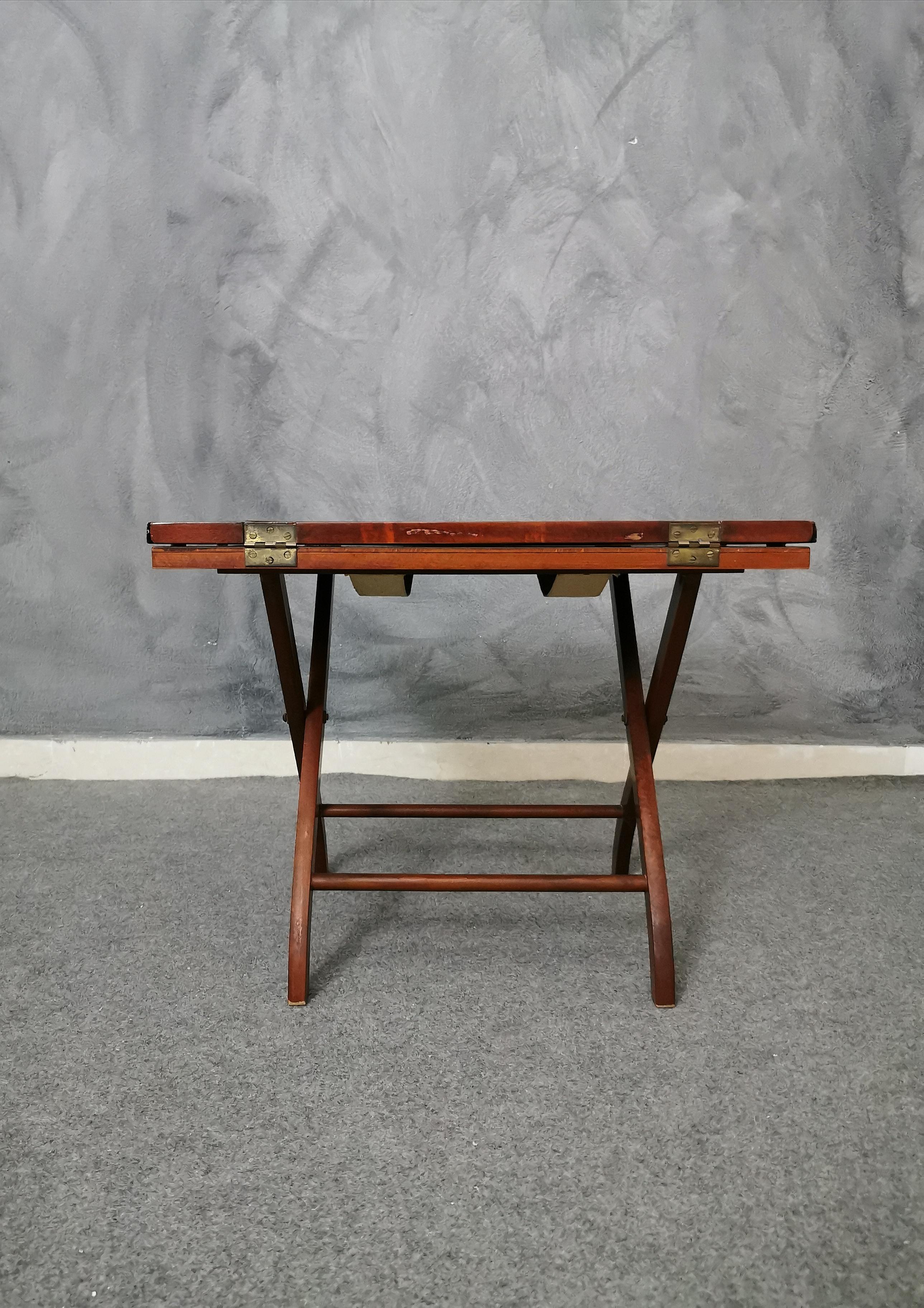 Midcentury Coffee Table Wood by Svend Langkilde Langkilde Mobler Denmark 1950s In Good Condition In Palermo, IT