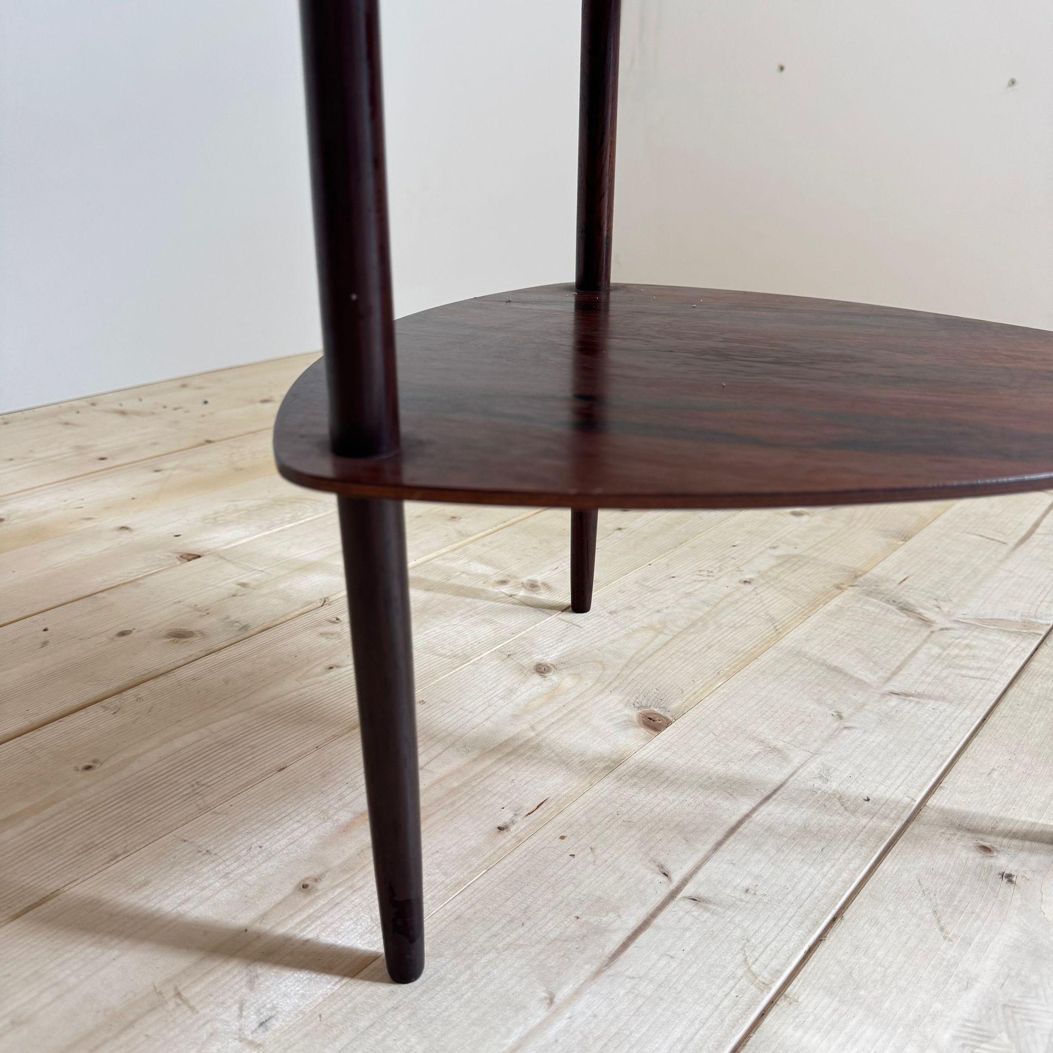 Coffee table in rosewood, Denmark 1960s In condizioni buone in vendita a Torino, IT