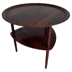 Coffee table in rosewood, Denmark 1960s