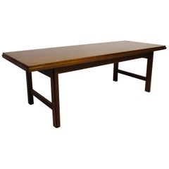 Coffee Table in Rosewood Designed by Edmund Jørgensen, 1960s