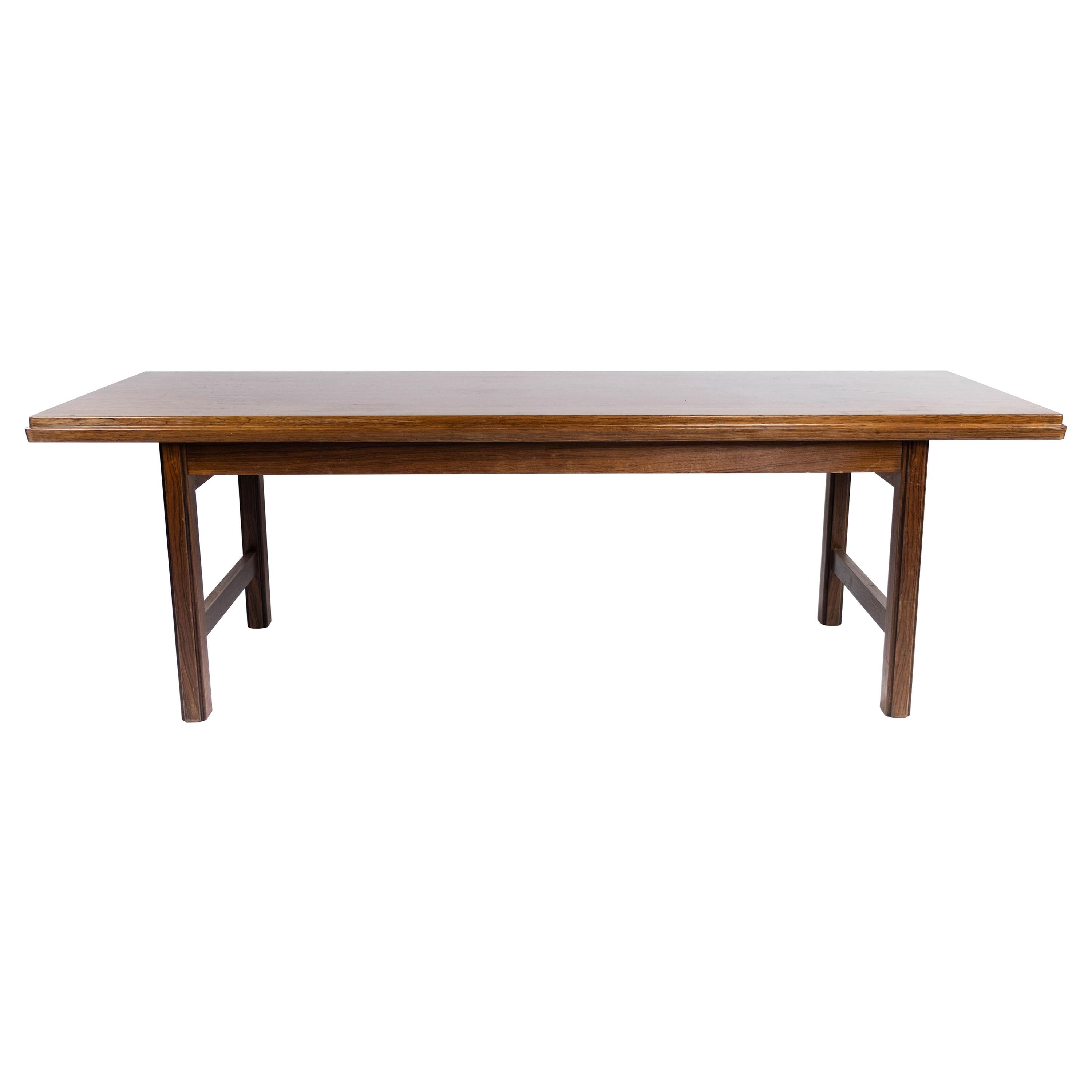 Coffee Table Made In Rosewood Designed By Edmund Jørgensen From 1960s For Sale