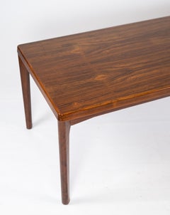 Coffee Table Made In Rosewood Designed By Henning Kjærnulf From 1960s