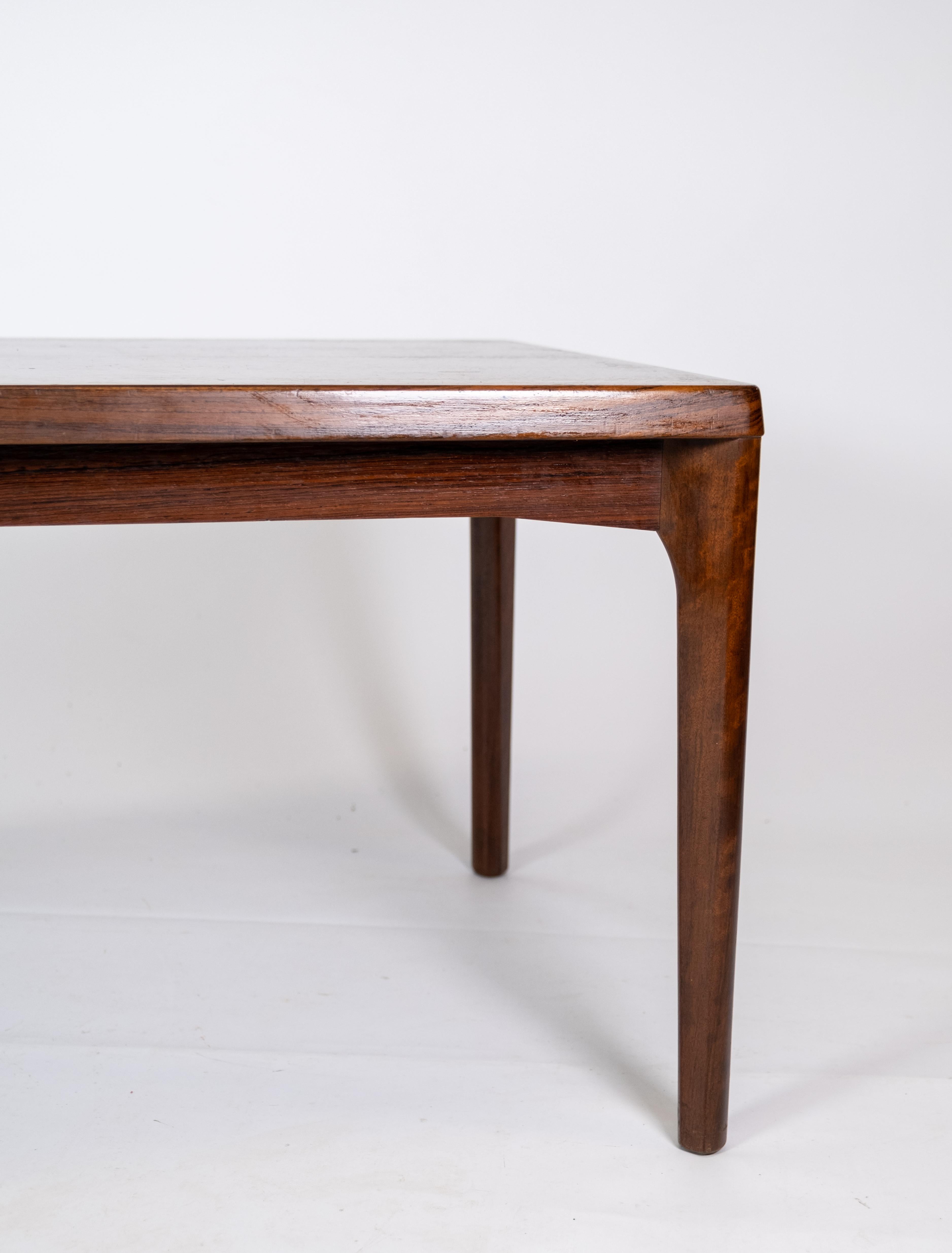 Danish Coffee Table Made In Rosewood Designed By Henning Kjærnulf From 1960s For Sale