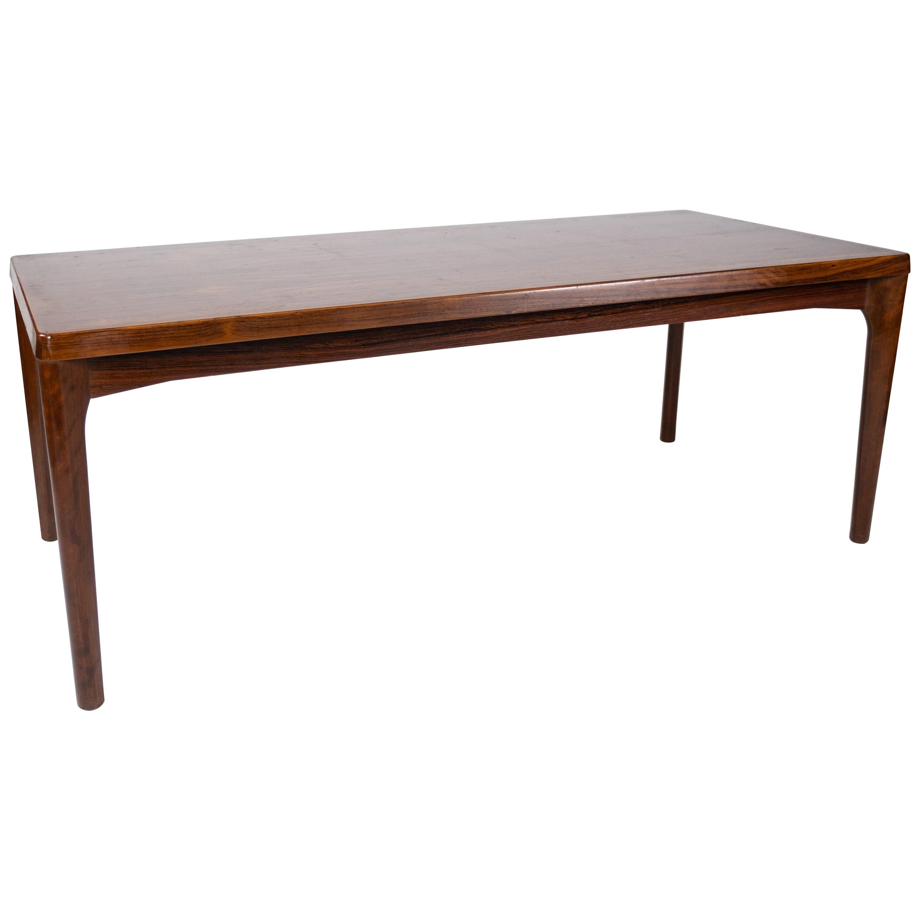 Coffee Table Made In Rosewood Designed By Henning Kjærnulf From 1960s For Sale