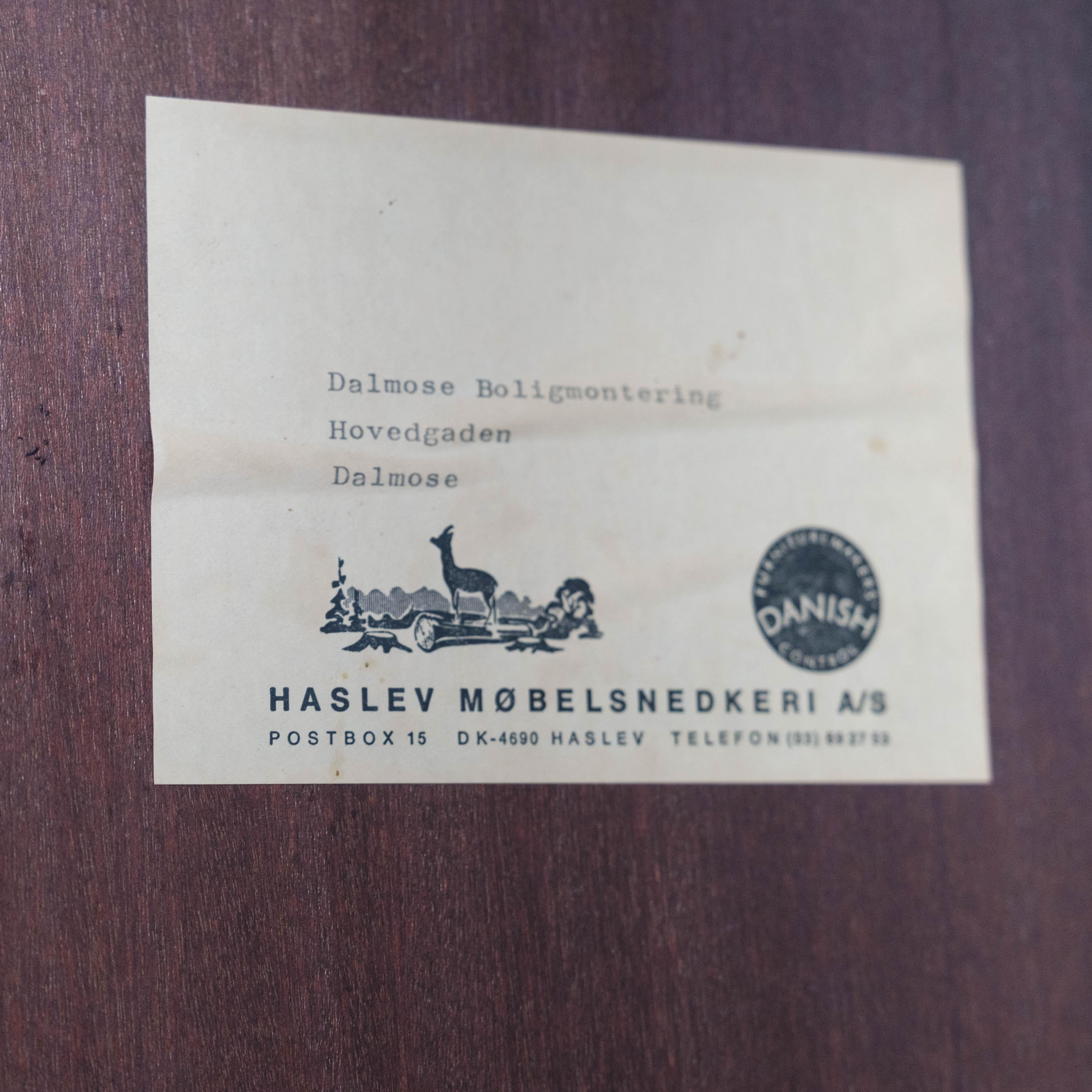 Table basse en palissandre de Severin Hansen Fabriquée par Haslev Møbel dans les années 1960 en vente 5