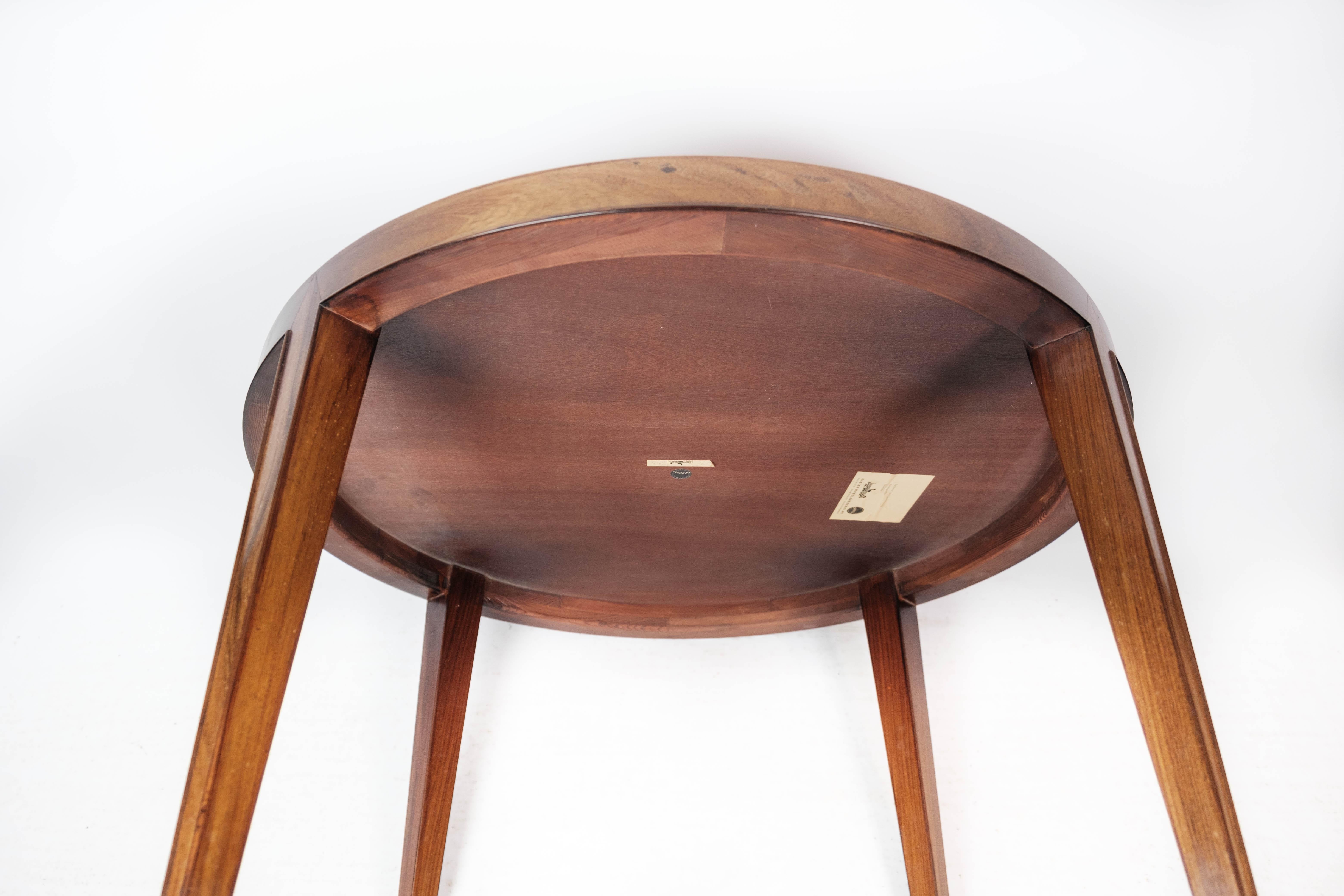 Coffee Table Made In Rosewood By Severin Hansen Made By Haslev Møbel From 1960s For Sale 7