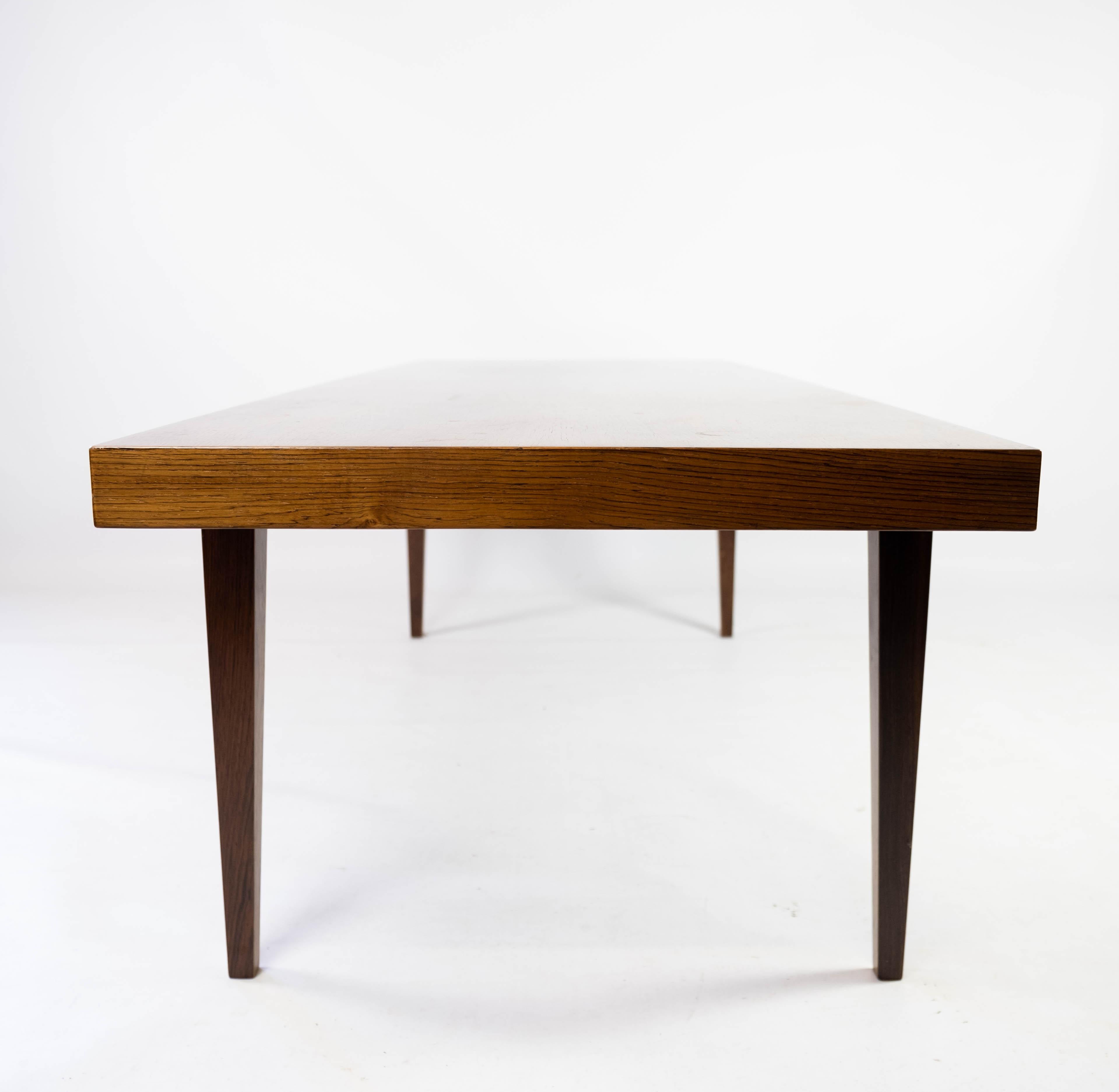 Coffee Table In Rosewood Designed By Severin Hansen By Haslev Møbler From 1960s For Sale 4