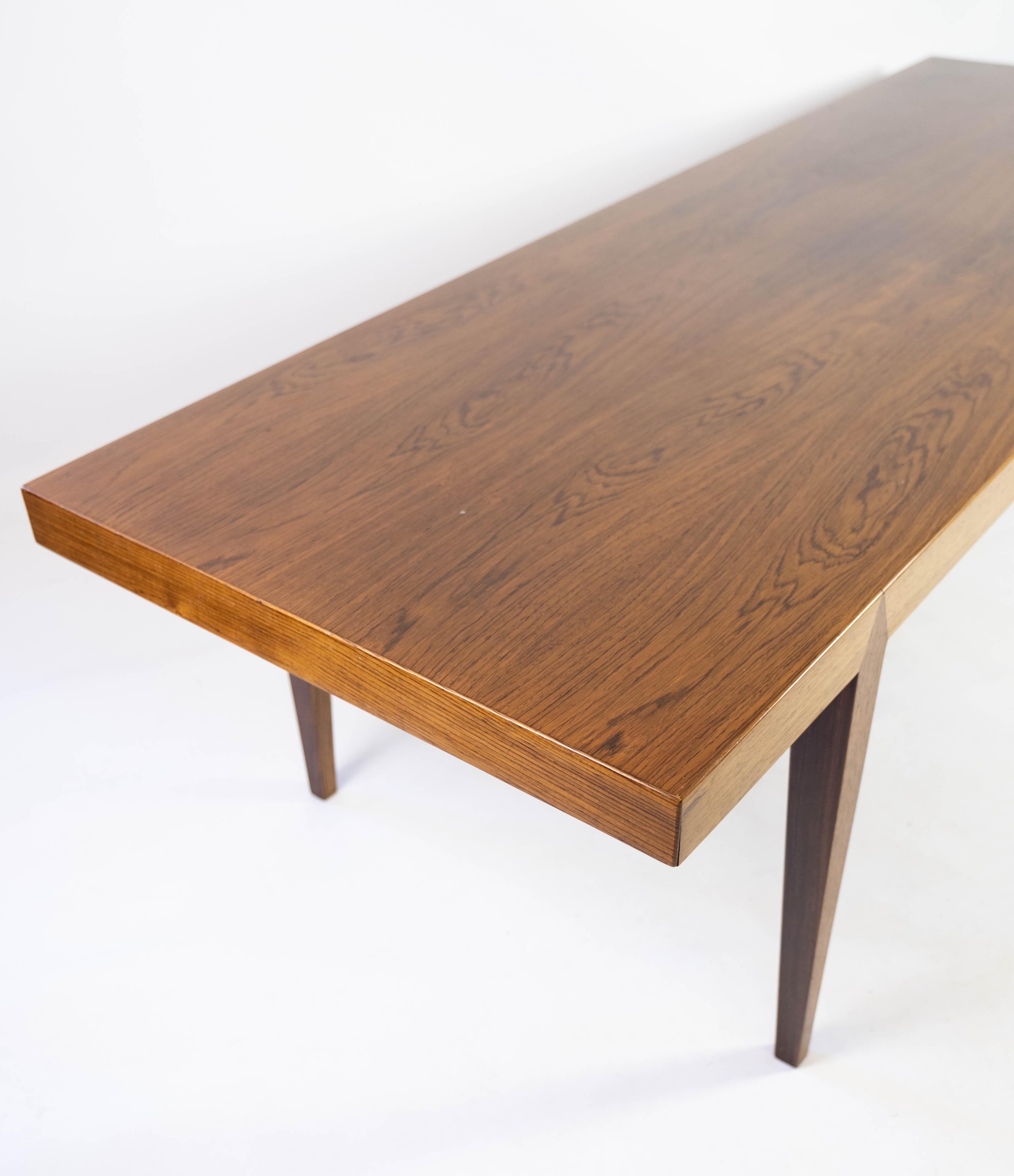 Coffee Table In Rosewood Designed By Severin Hansen By Haslev Møbler From 1960s For Sale 3