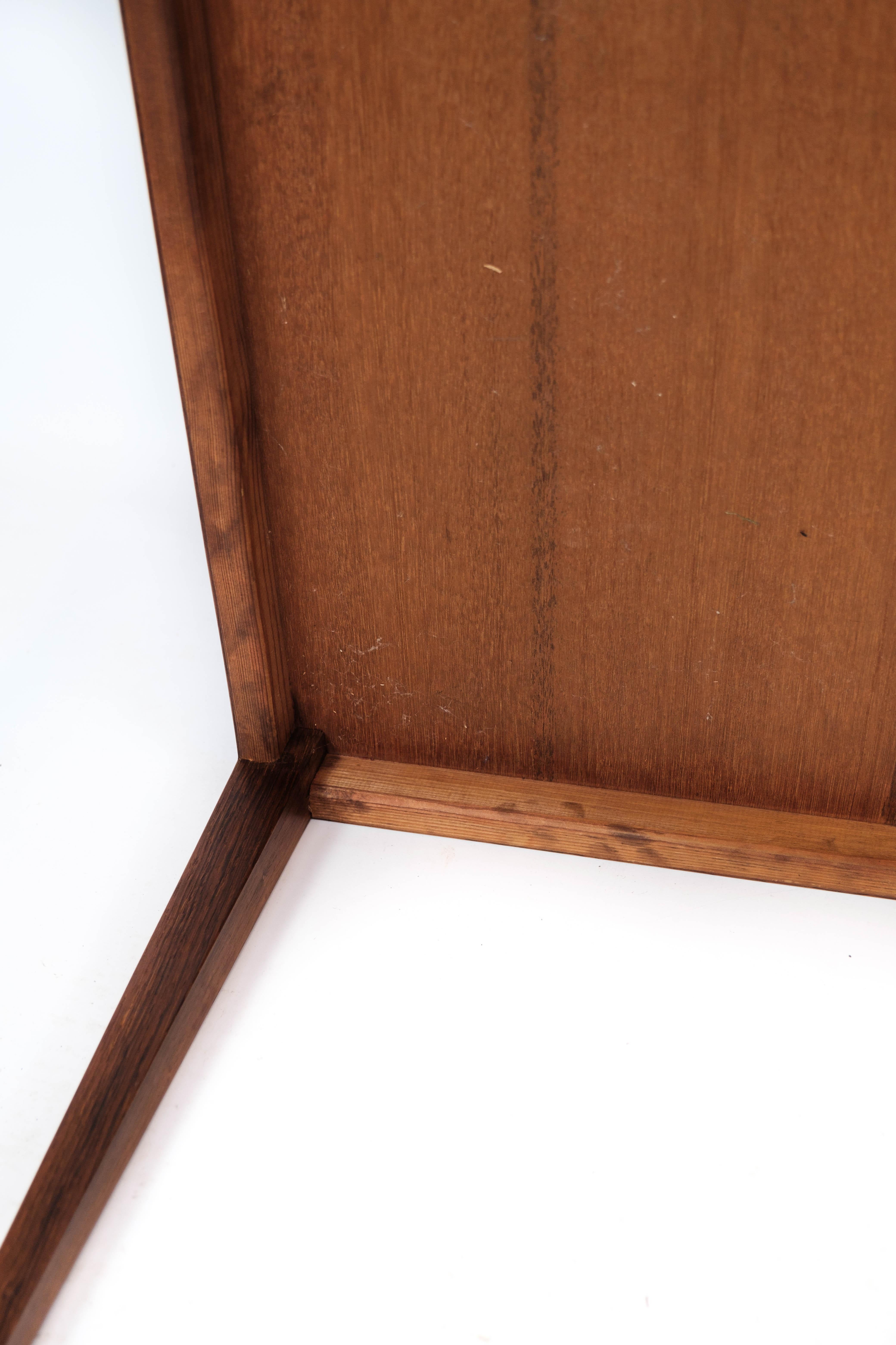 Coffee Table Made In Rosewood By Severin Hansen For Haslev Furniture From 1960s For Sale 3