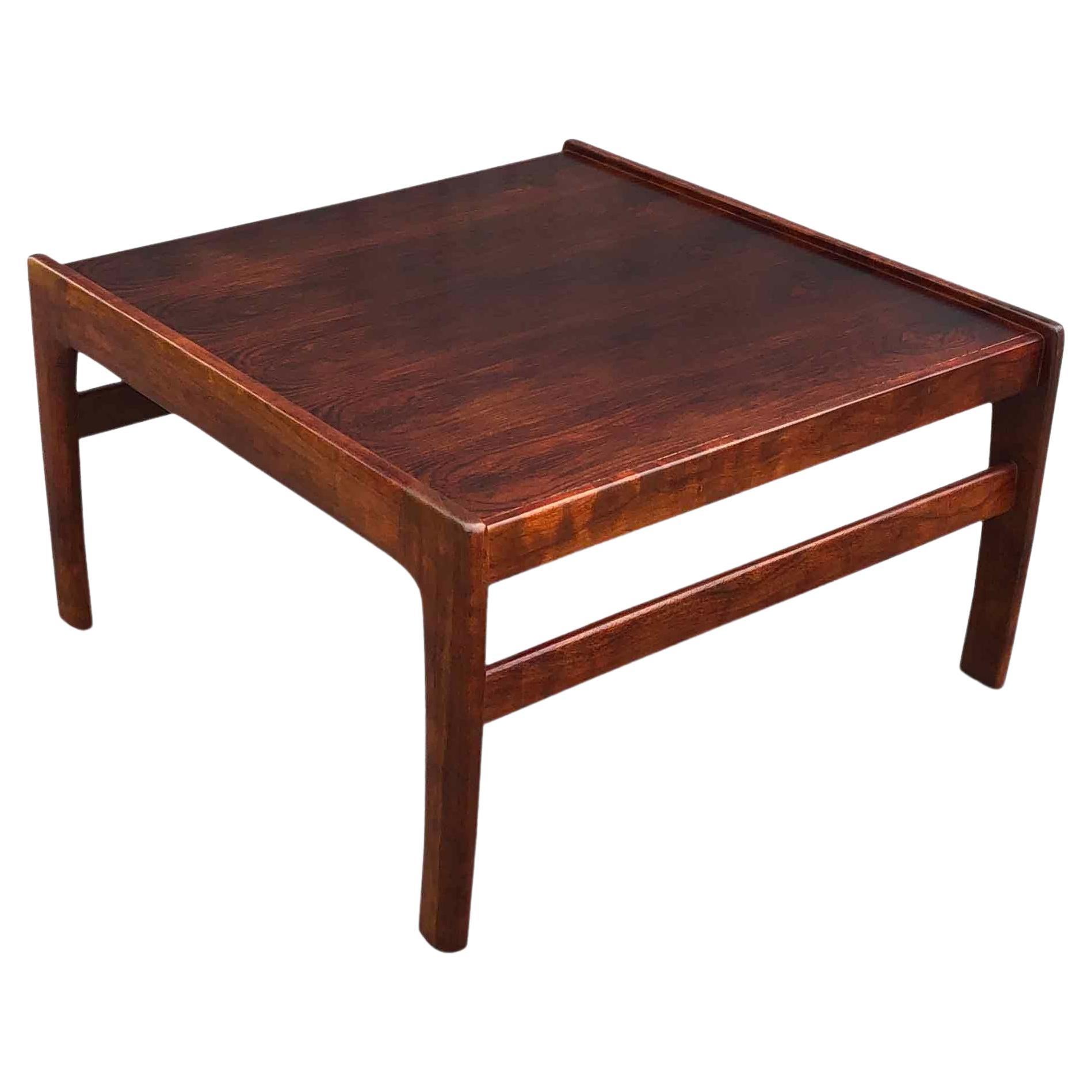 Coffee Table in Rosewood For Sale