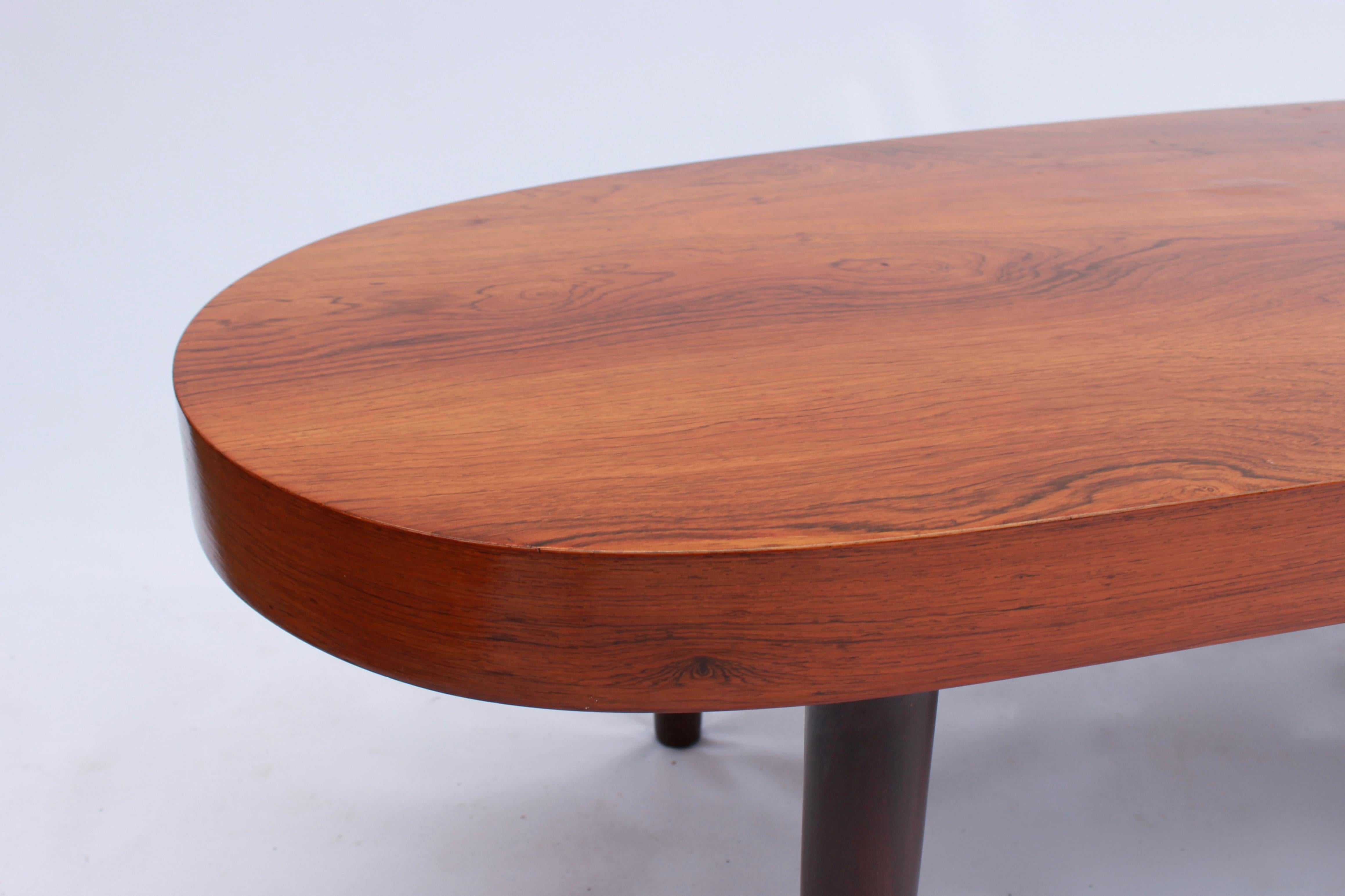 Coffee Table in Rosewood of Danish Design and Danish Cabinetmaker, 1960s 1