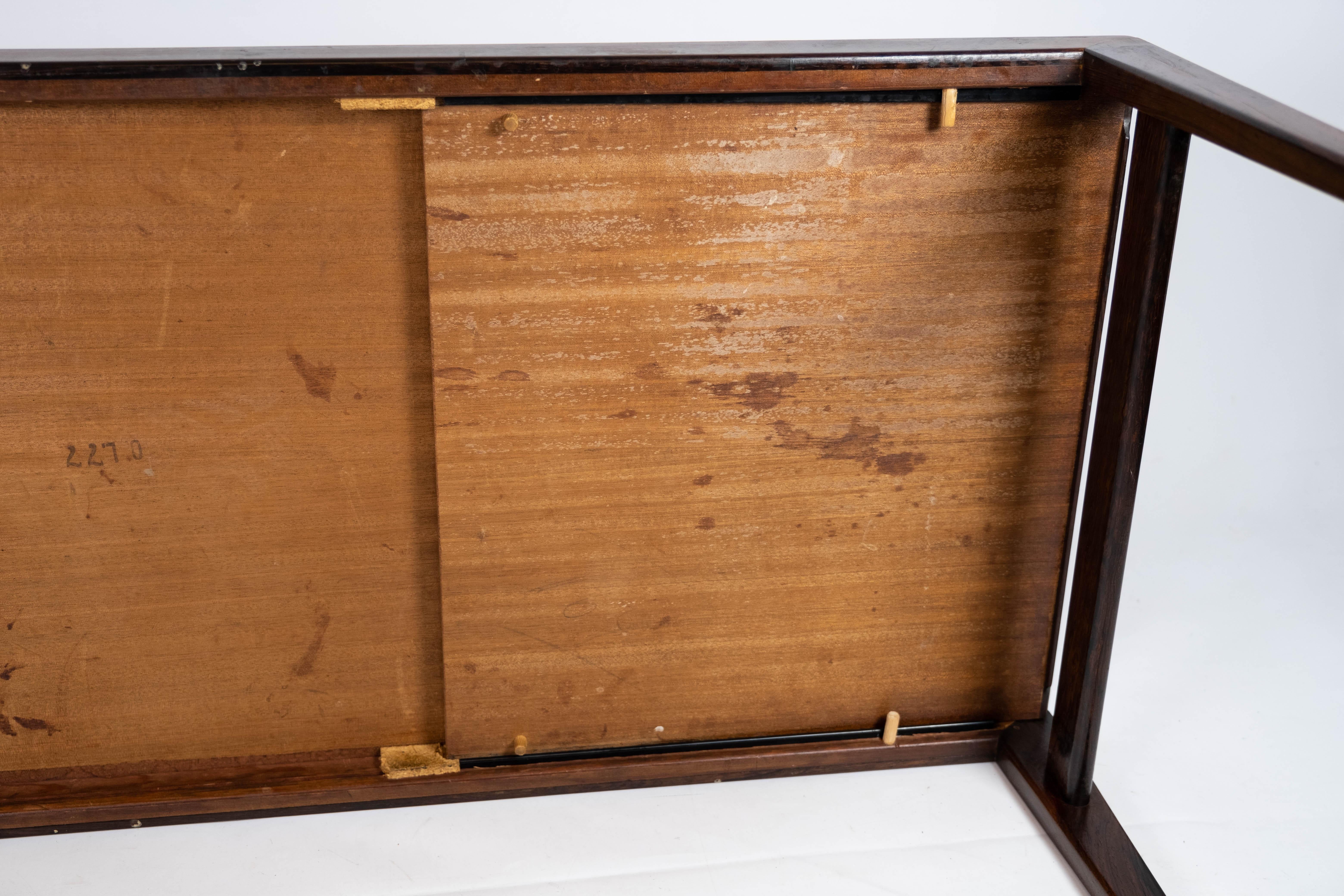 Coffee Table Made In Rosewood, Danish Design From 1960s For Sale 5