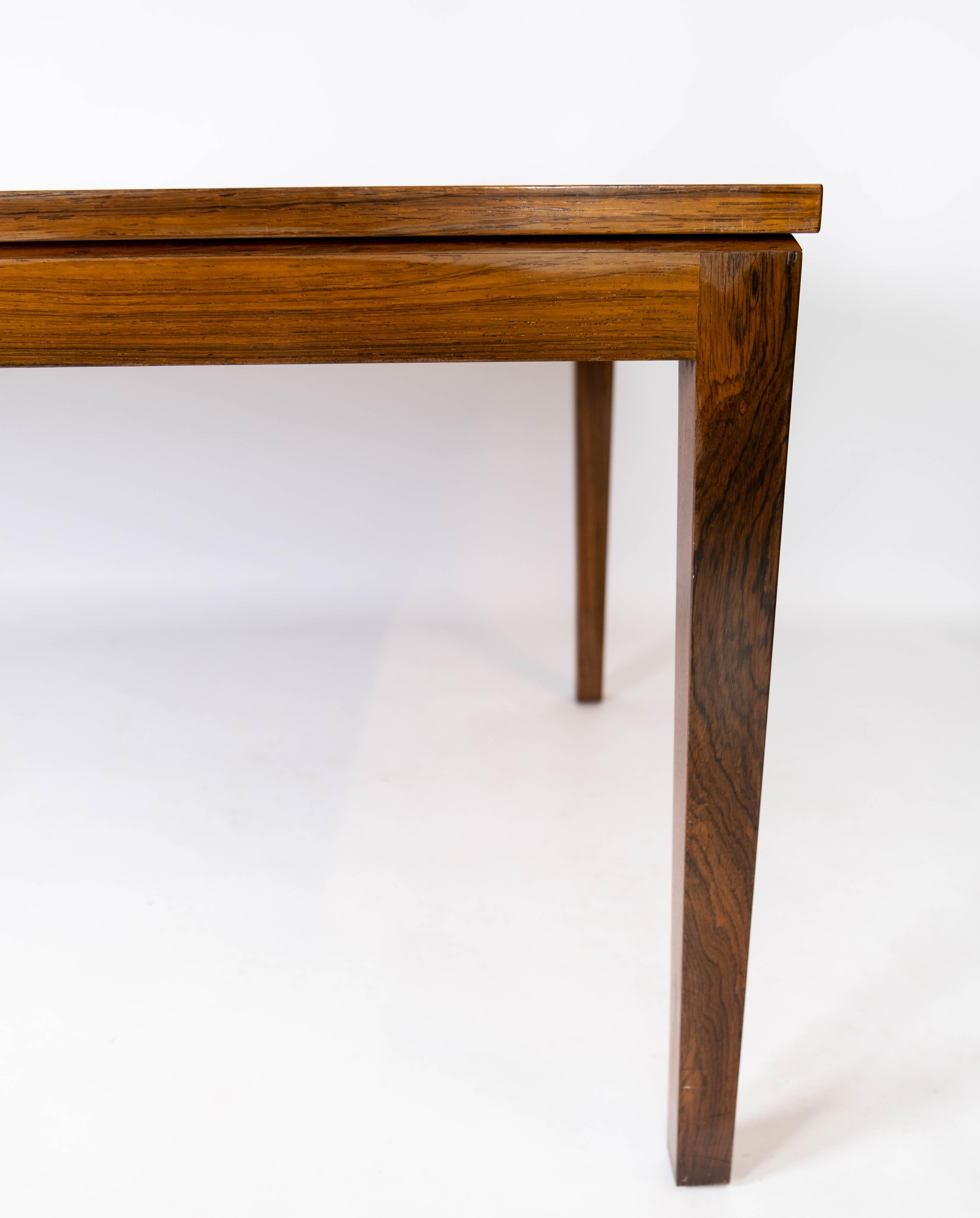 Coffee Table Made In Rosewood, Danish Design From 1960s For Sale 5