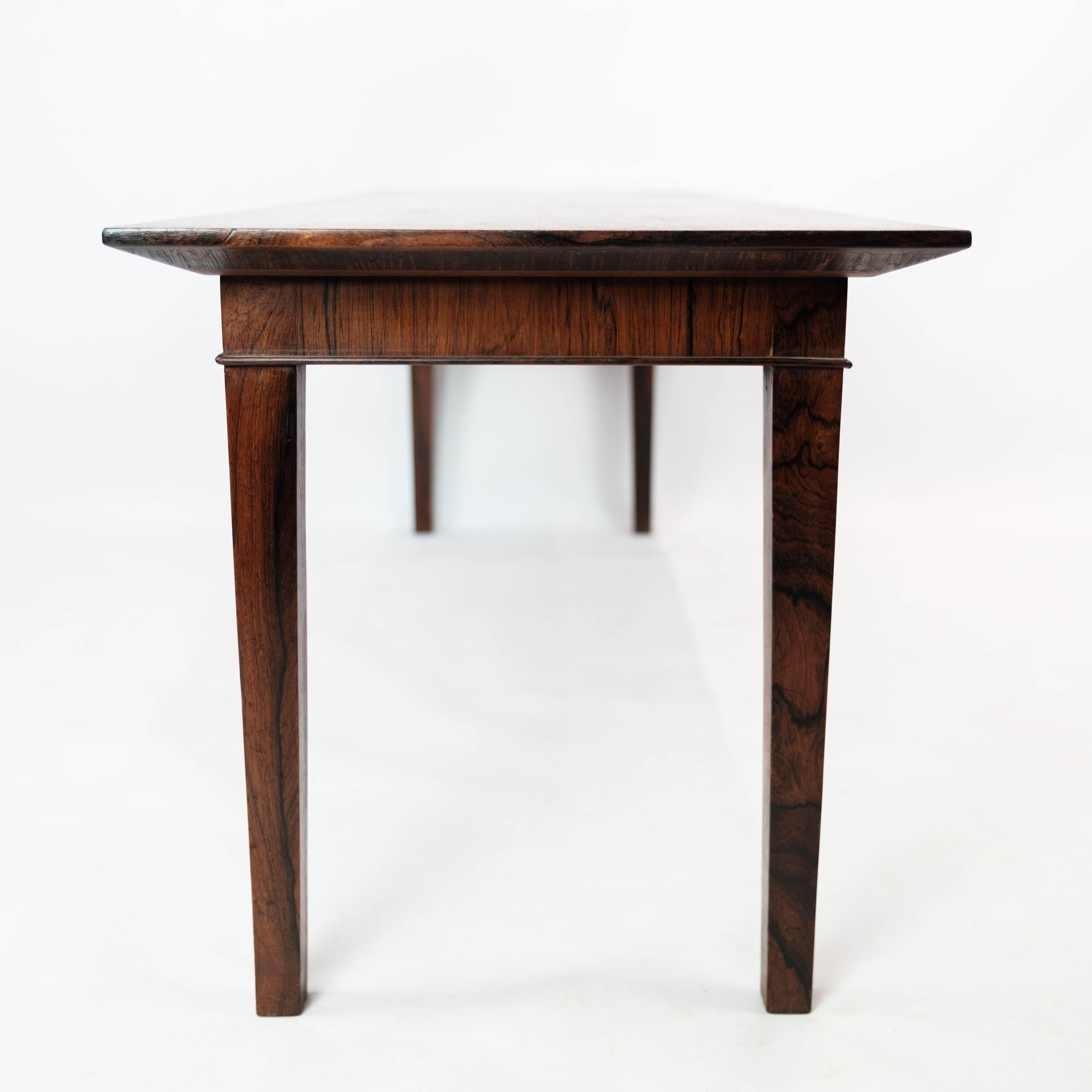 Coffee Table Made In Rosewood Of Danish Design From 1960s For Sale 8