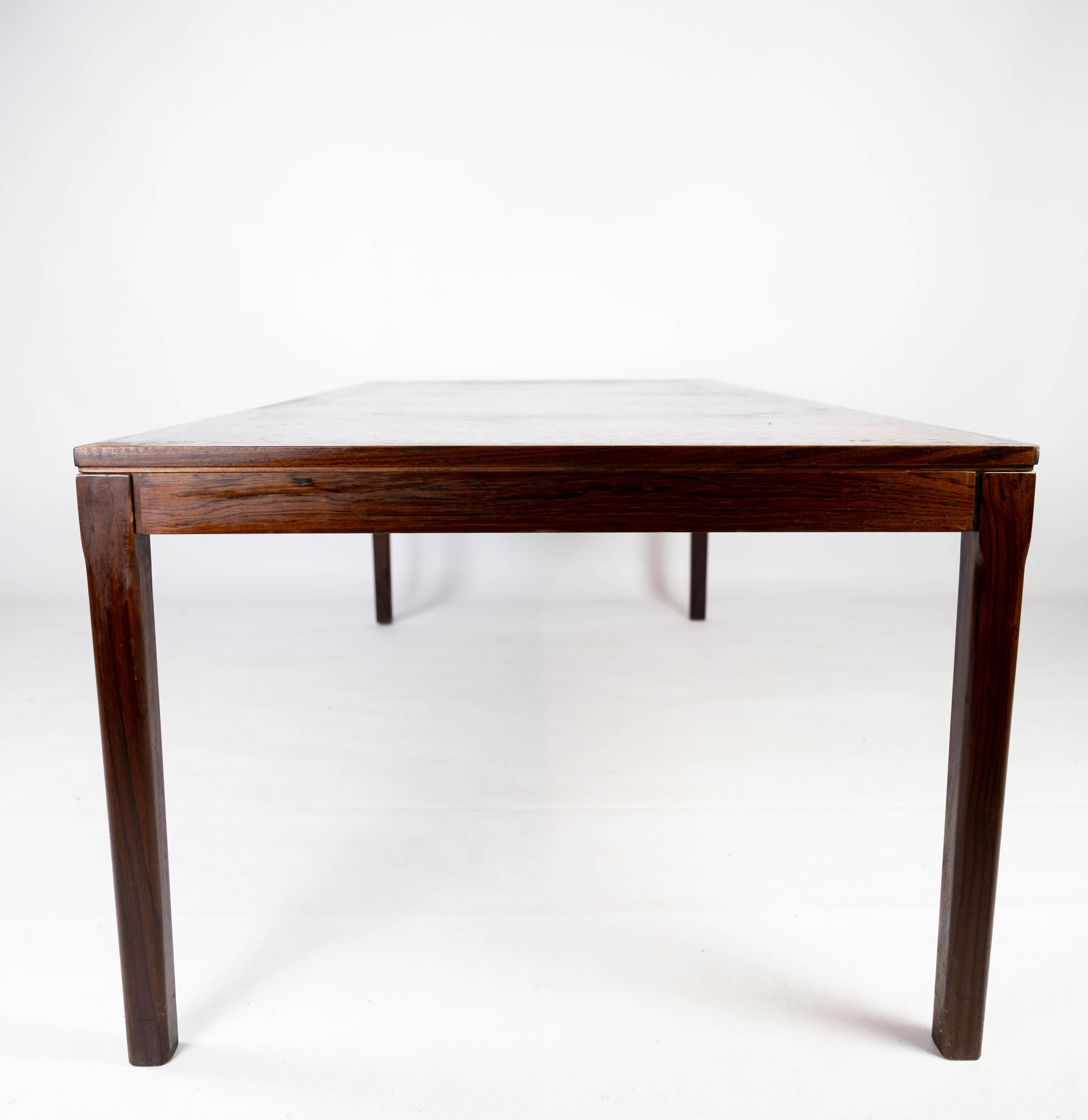 Coffee Table Made In Rosewood, Danish Design From 1960s For Sale 9