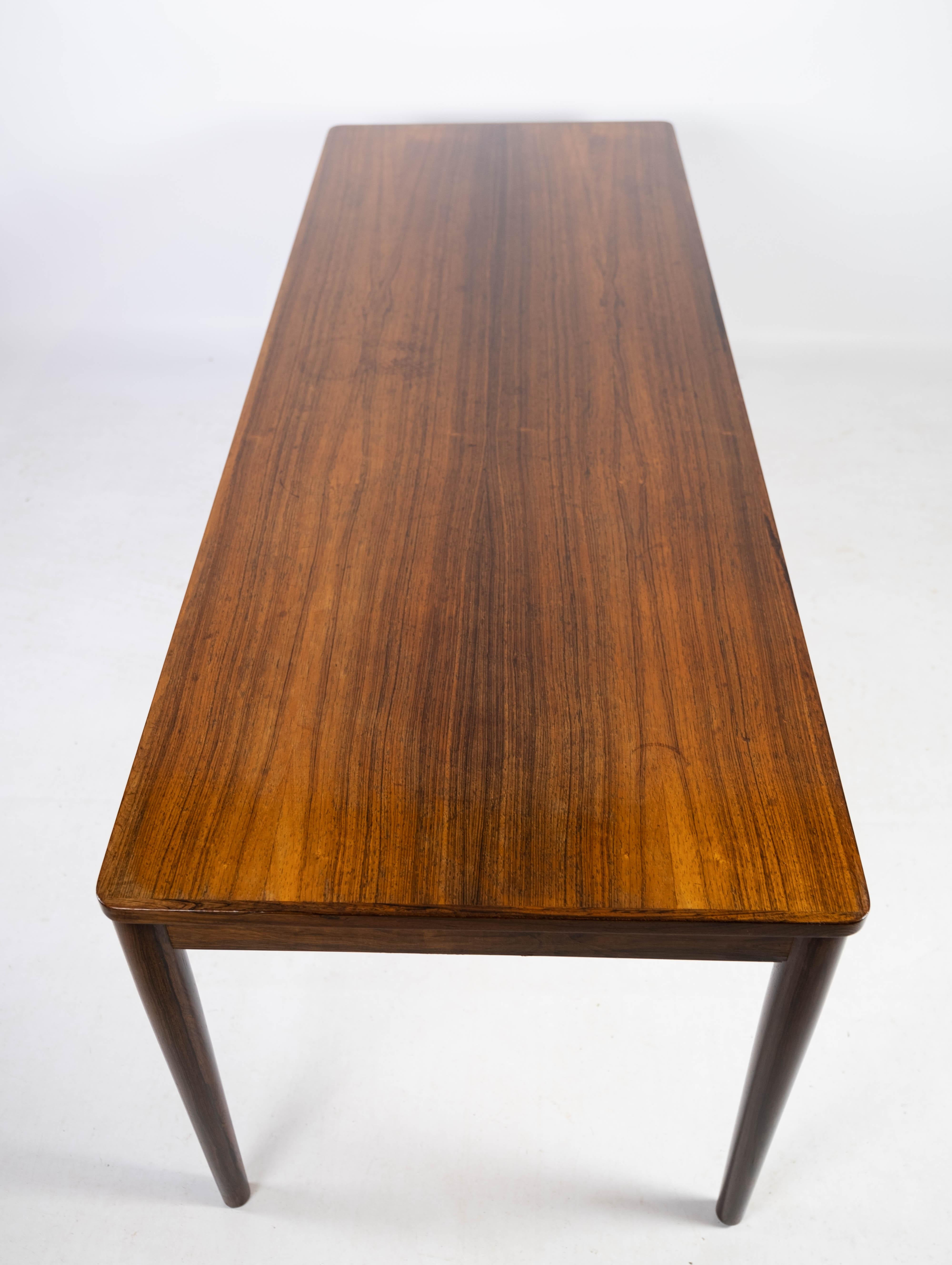 Table basse fabriquée en bois de rose par Trioh à partir des années 1960 en vente 7
