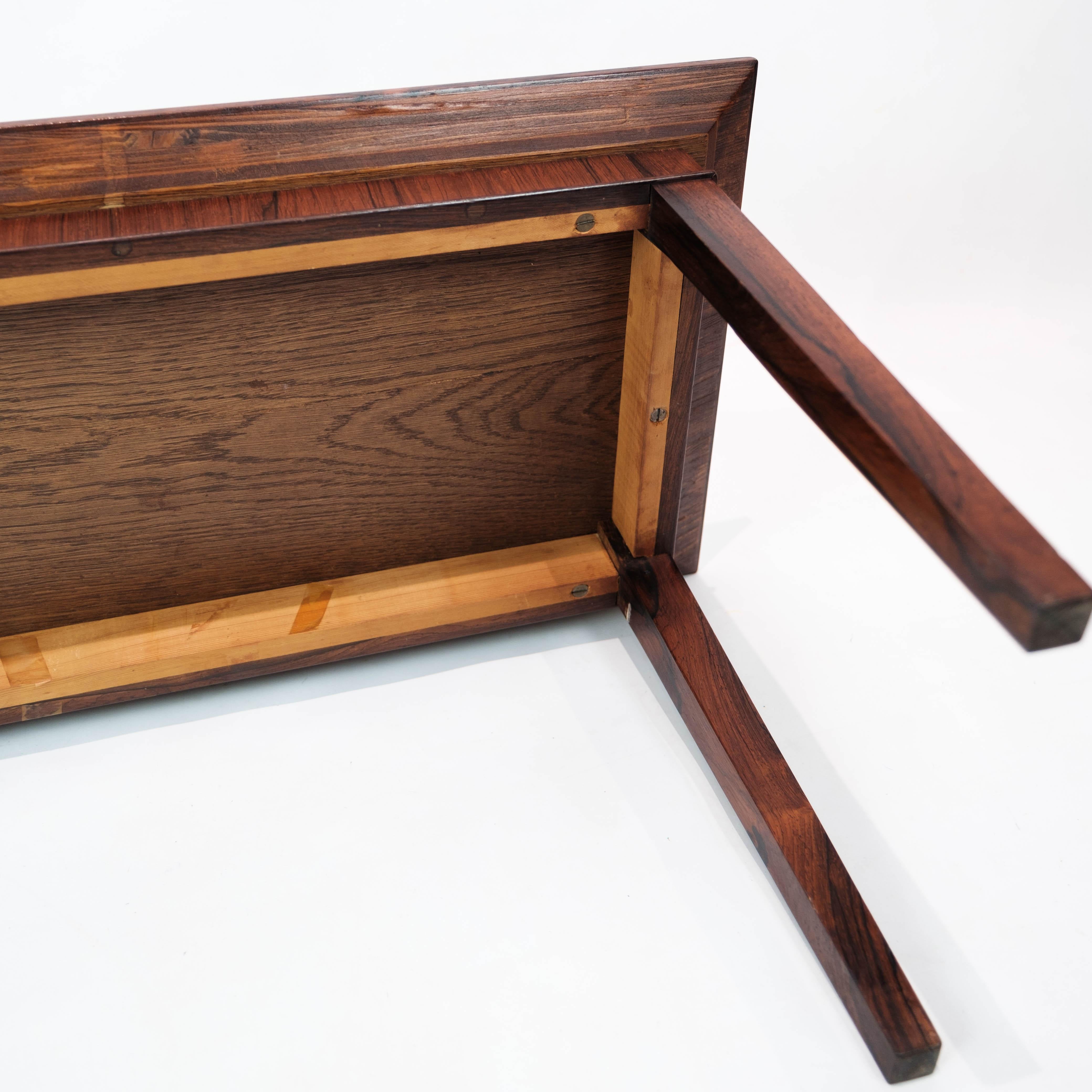 Table basse en palissandre de design danois des années 1960 en vente 8