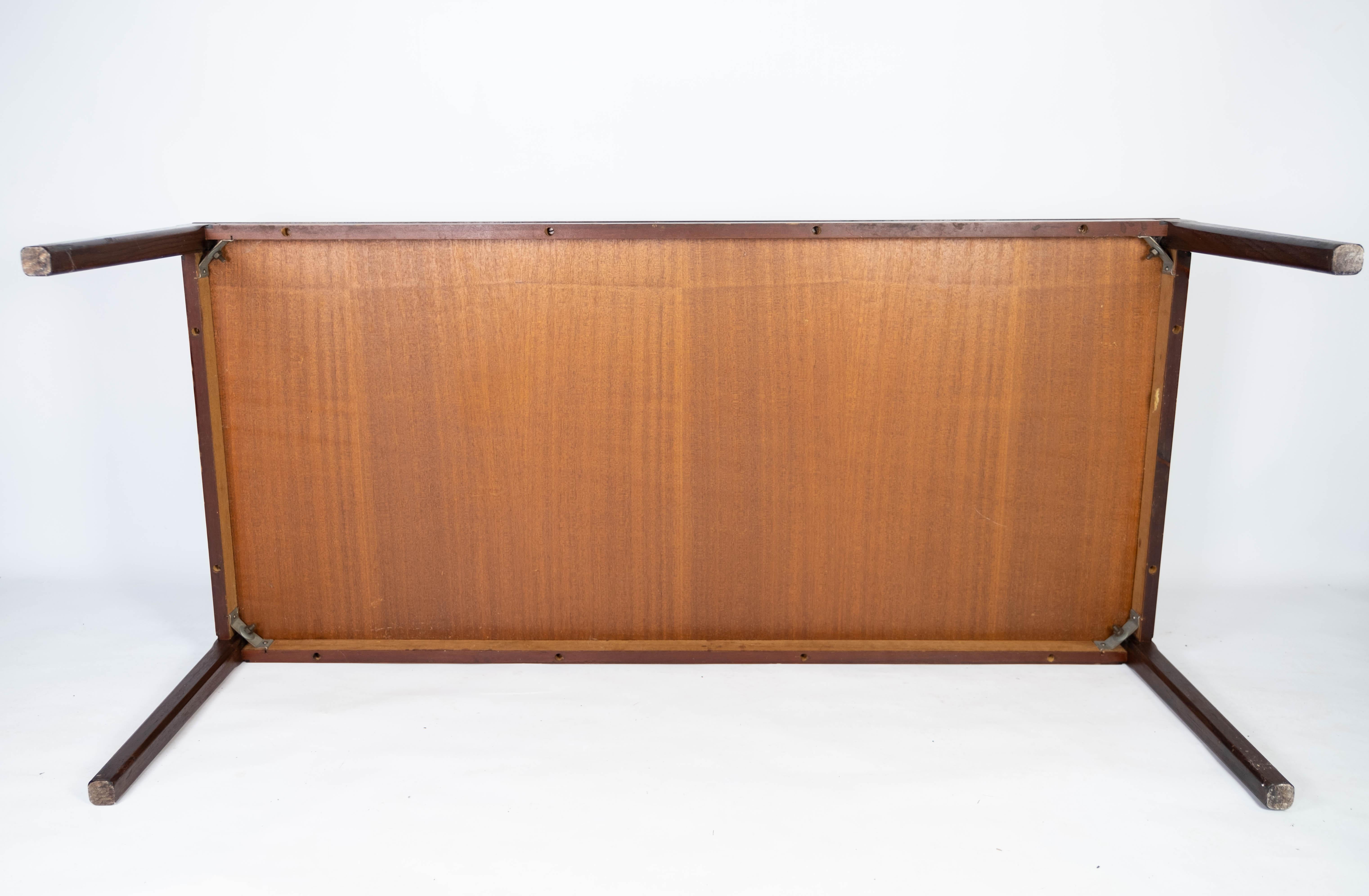 Coffee Table Made In Rosewood, Danish Design From 1960s For Sale 11