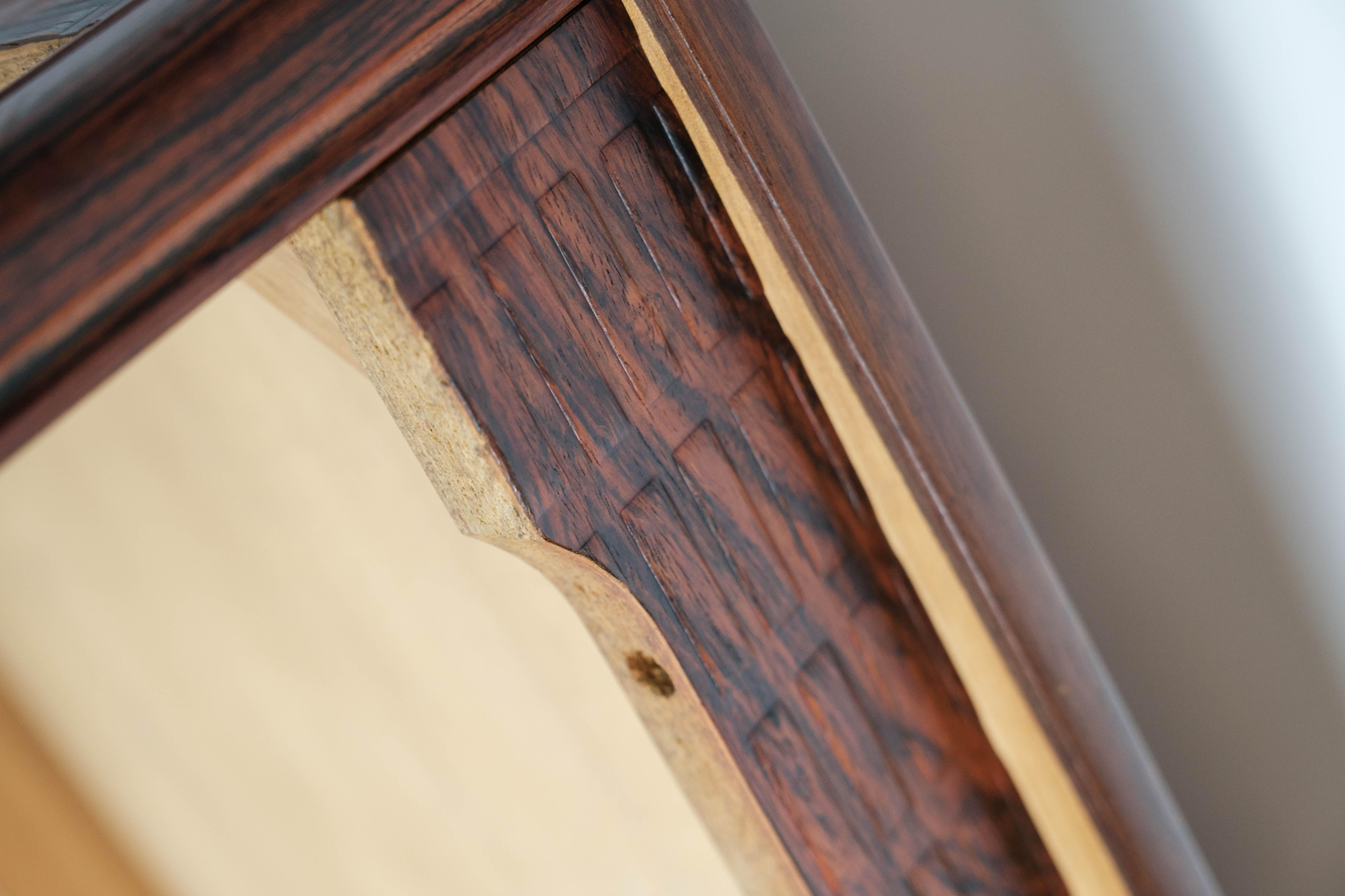 Coffee Table Made In Rosewood From 1960s For Sale 10