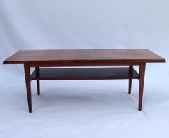 Couchtisch aus Palisanderholz im dänischen Design der 1960er Jahre