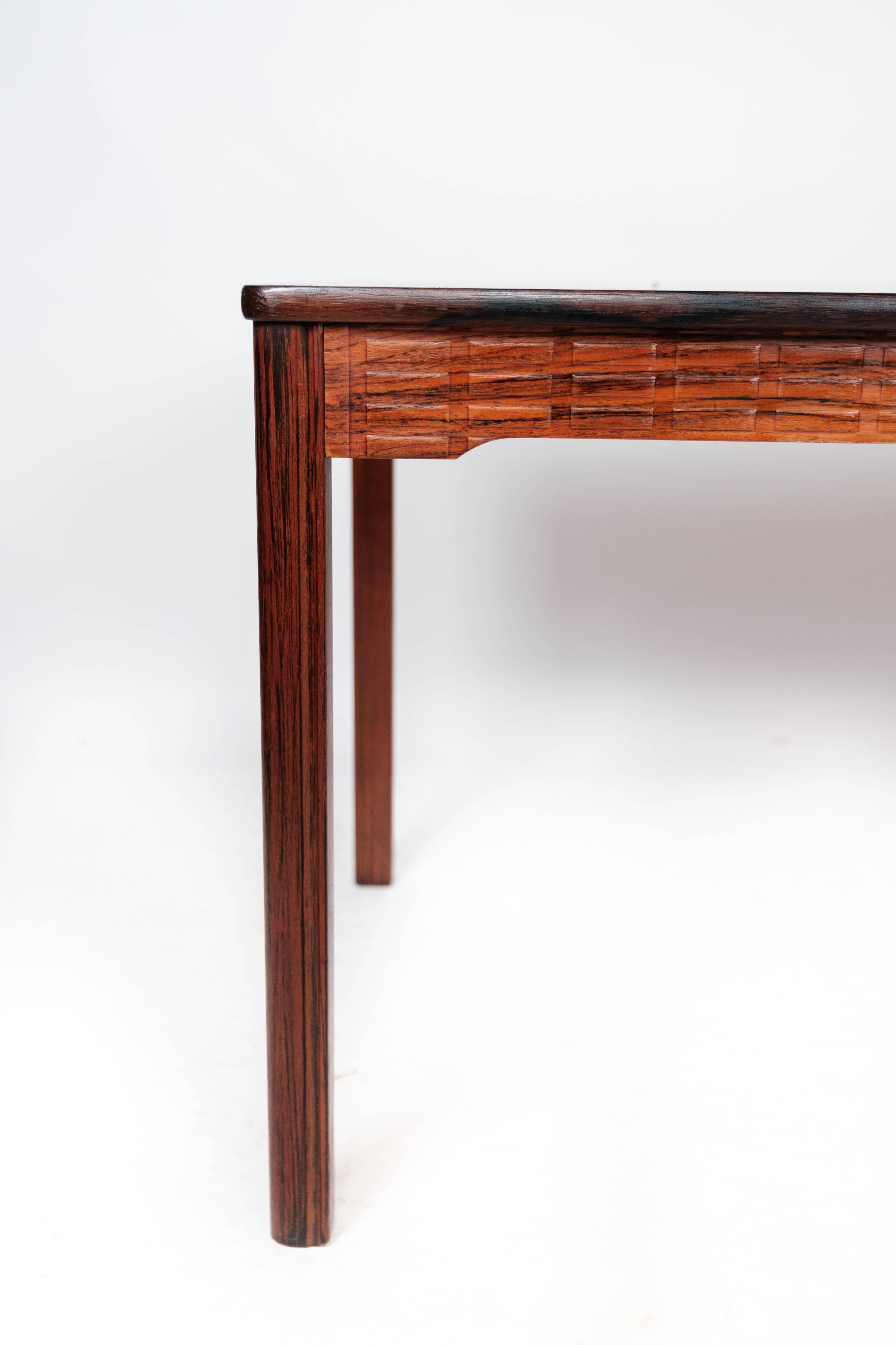 Mid-Century Modern Coffee Table Made In Rosewood From 1960s For Sale