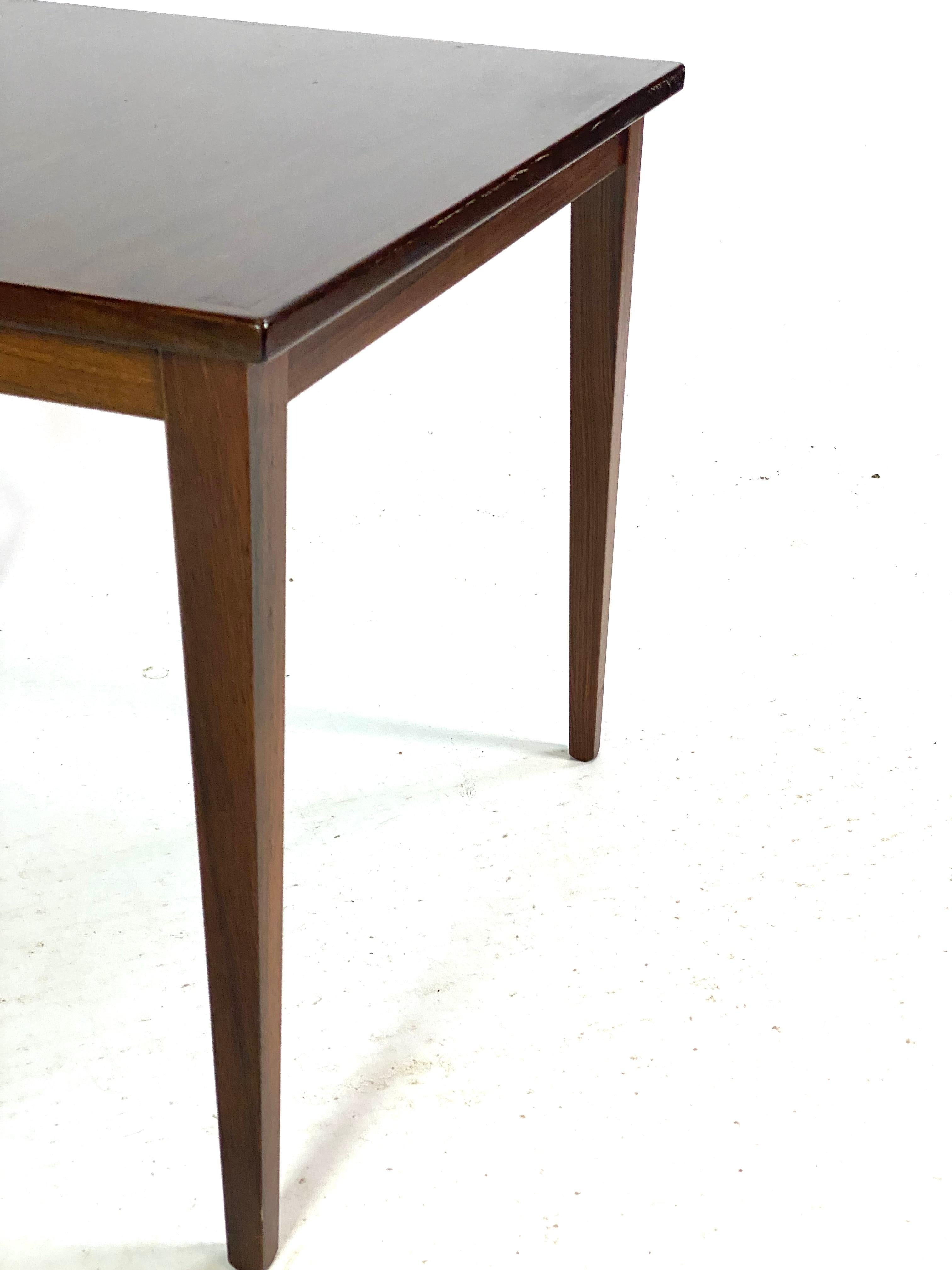 Scandinavian Modern Coffee Table in Rosewood of Danish Design from the 1960s