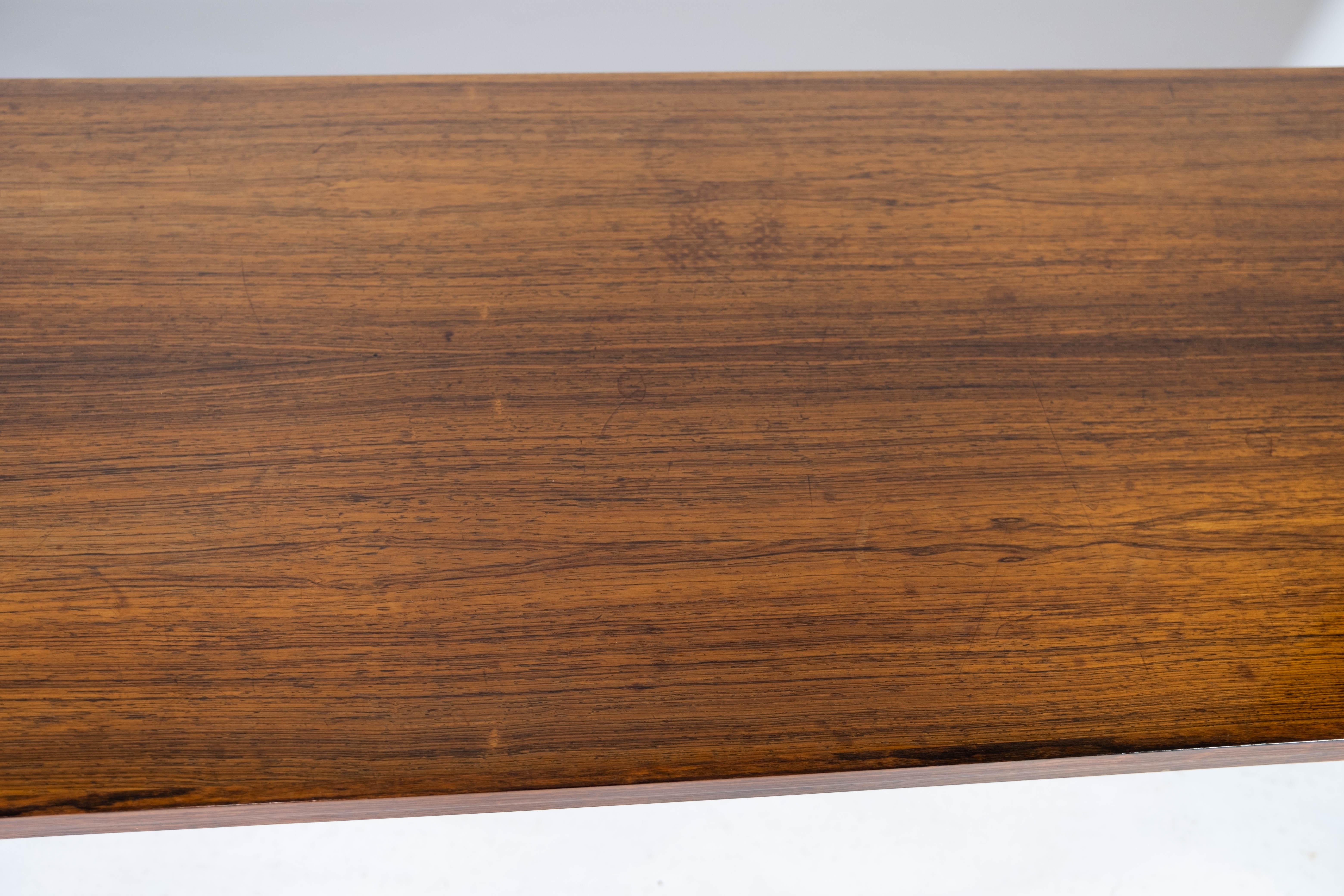 Danish Coffee Table Made In Rosewood Made By Trioh From 1960s For Sale